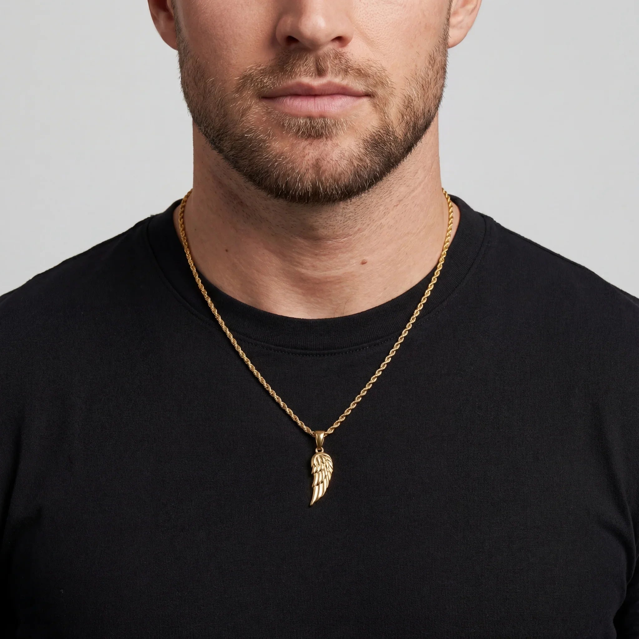 Small Wing Pendant (Gold)