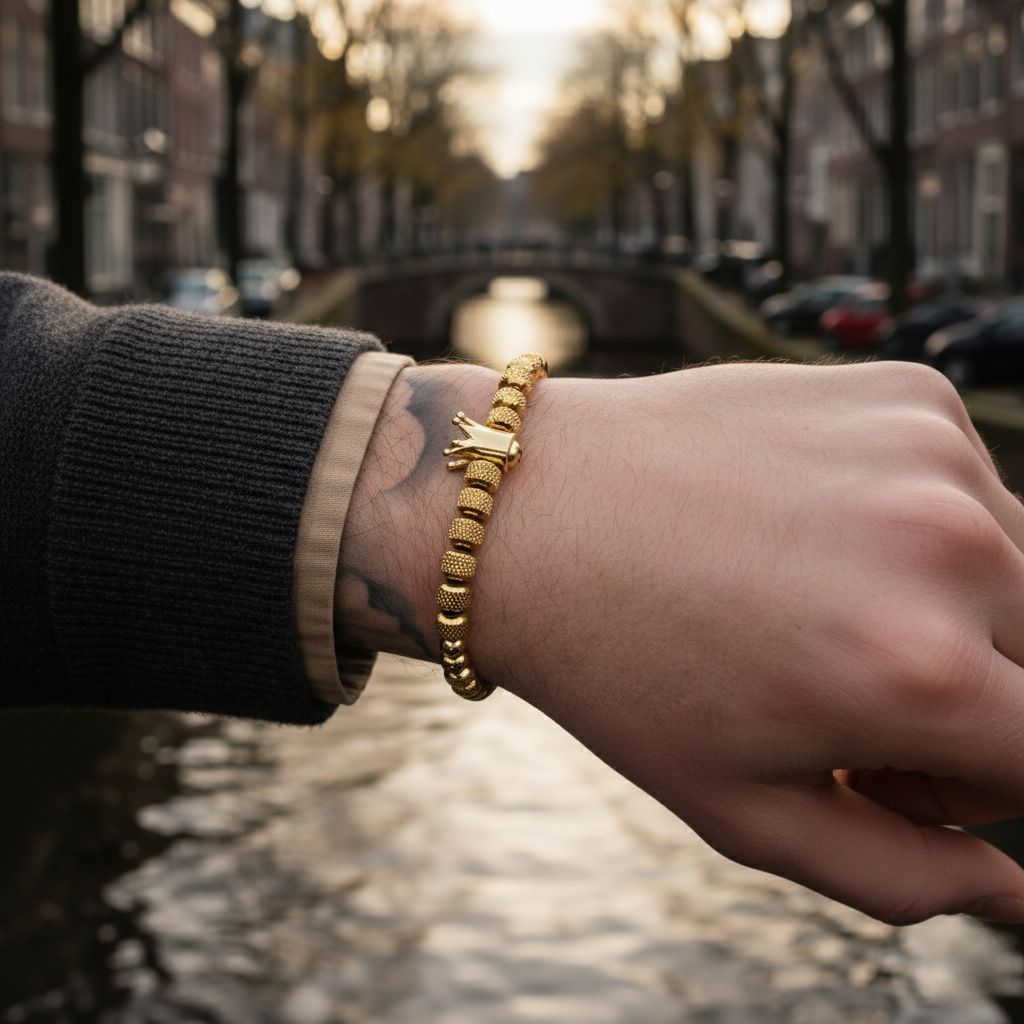 Crown Bracelet (Gold)