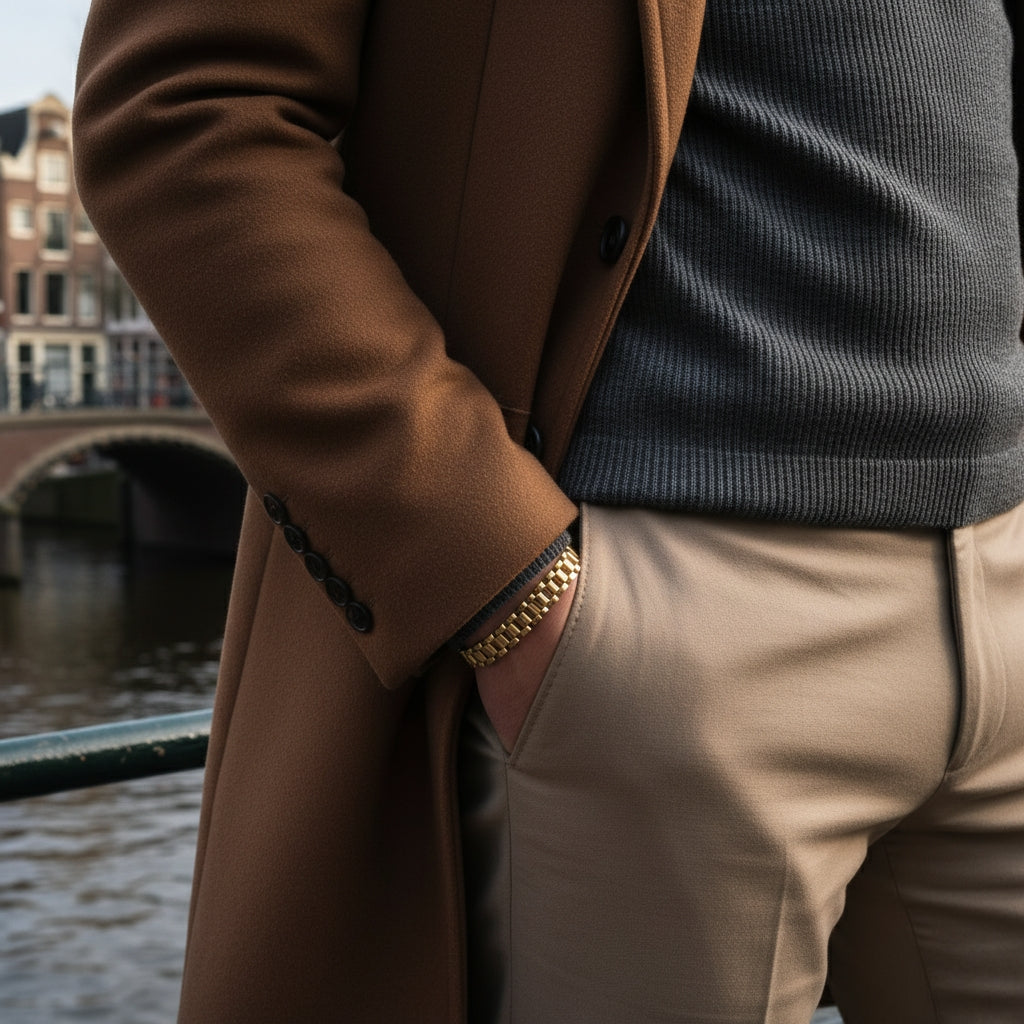 Rolex Bracelet (Gold)