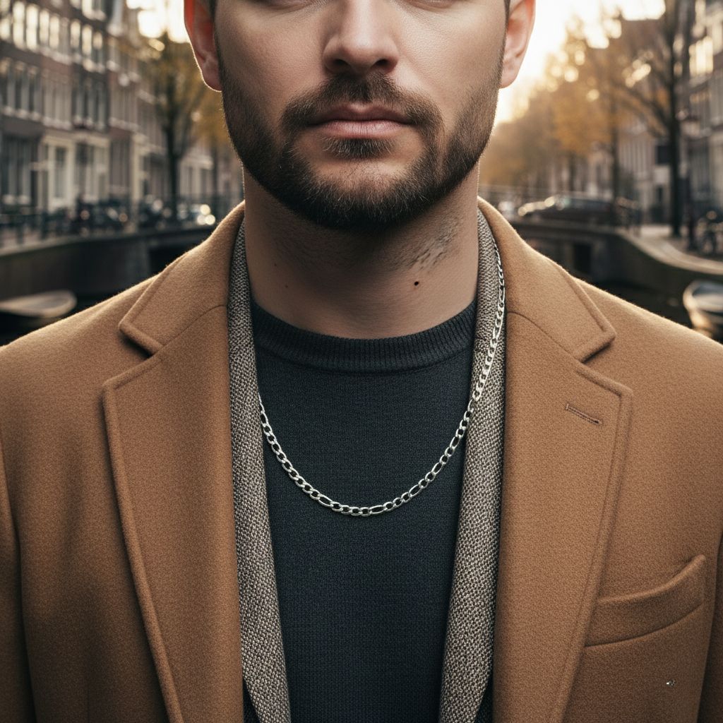 Figaro Chain 5MM (silver)