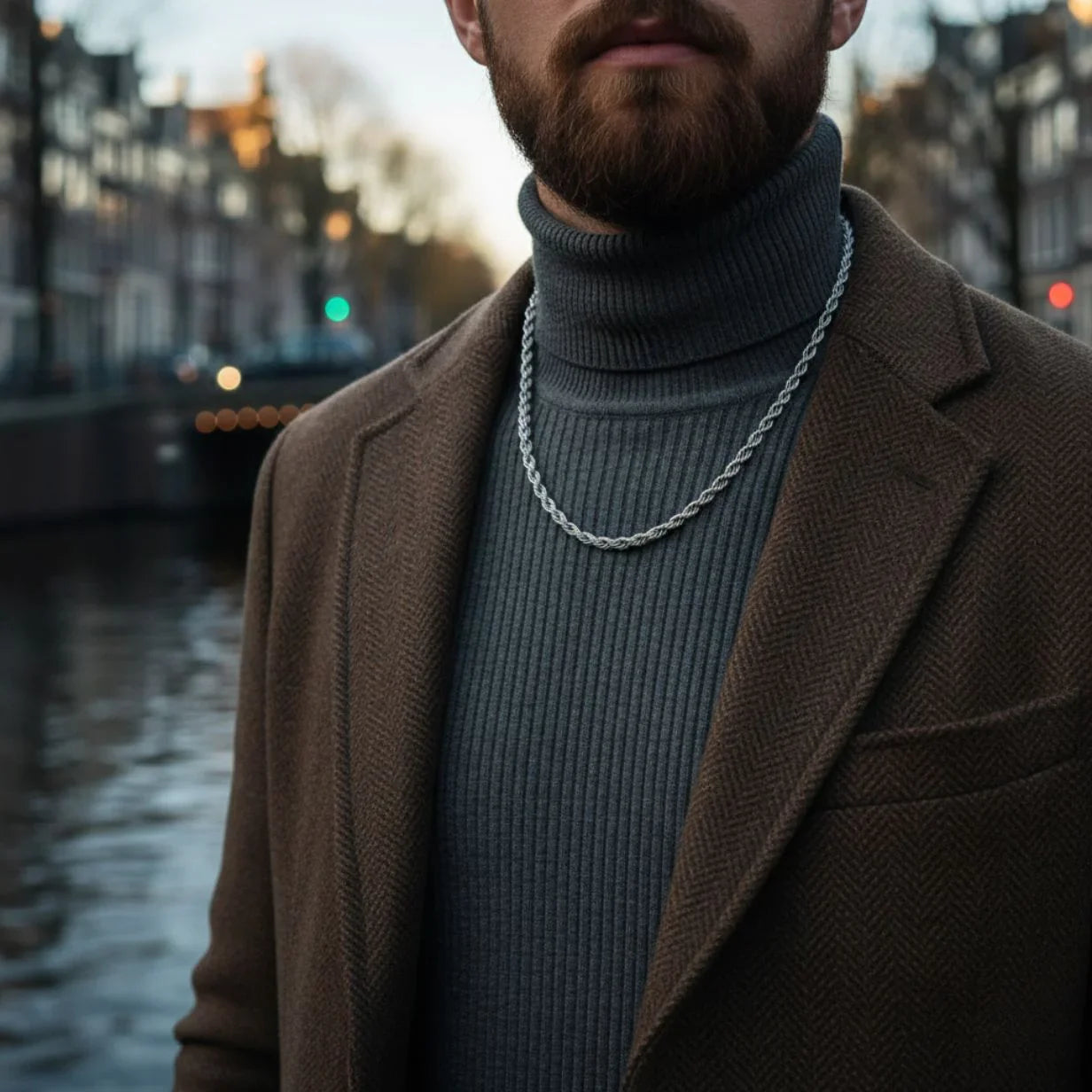 Rope Chain 5MM (Silver)