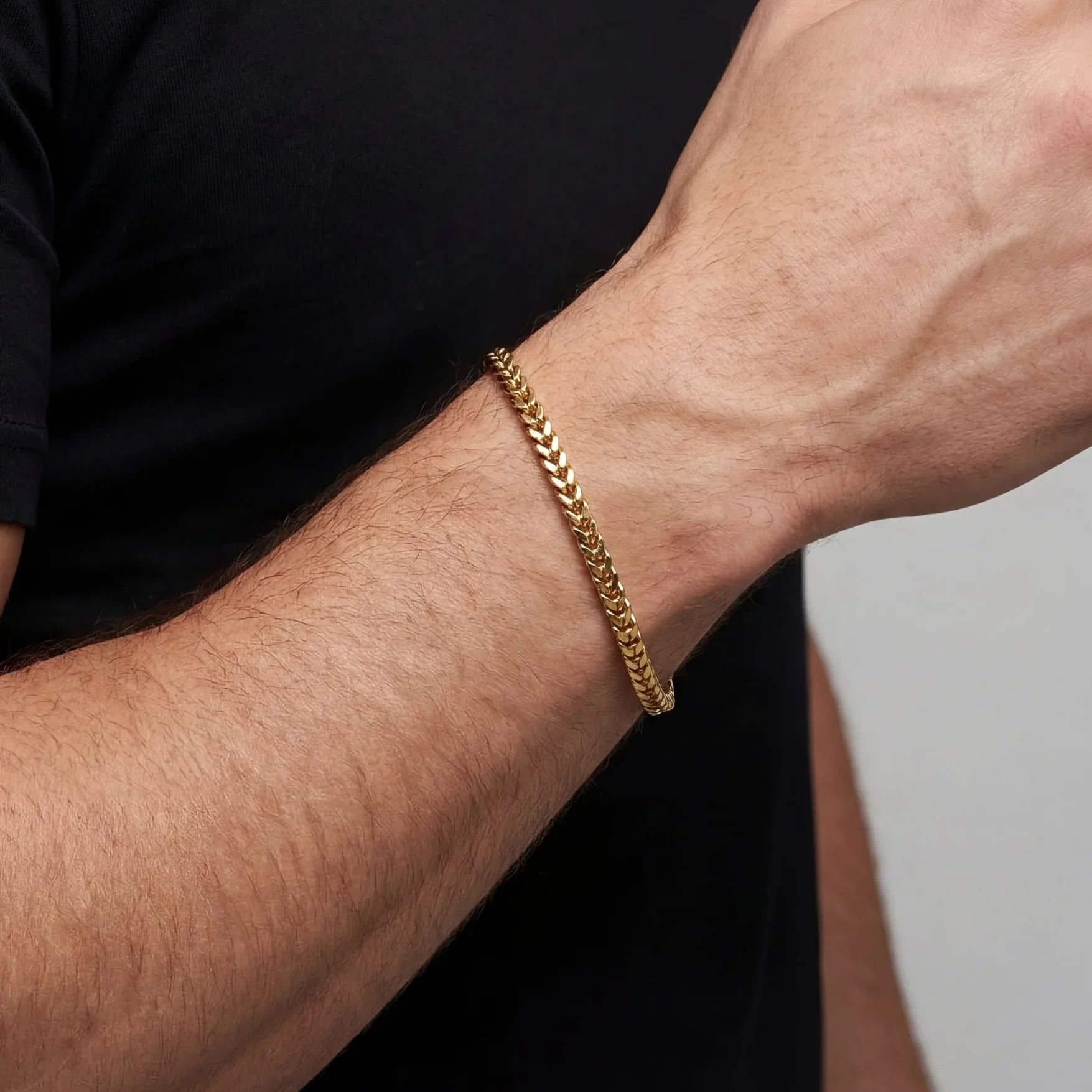 Franco Bracelet 3MM (gold)
