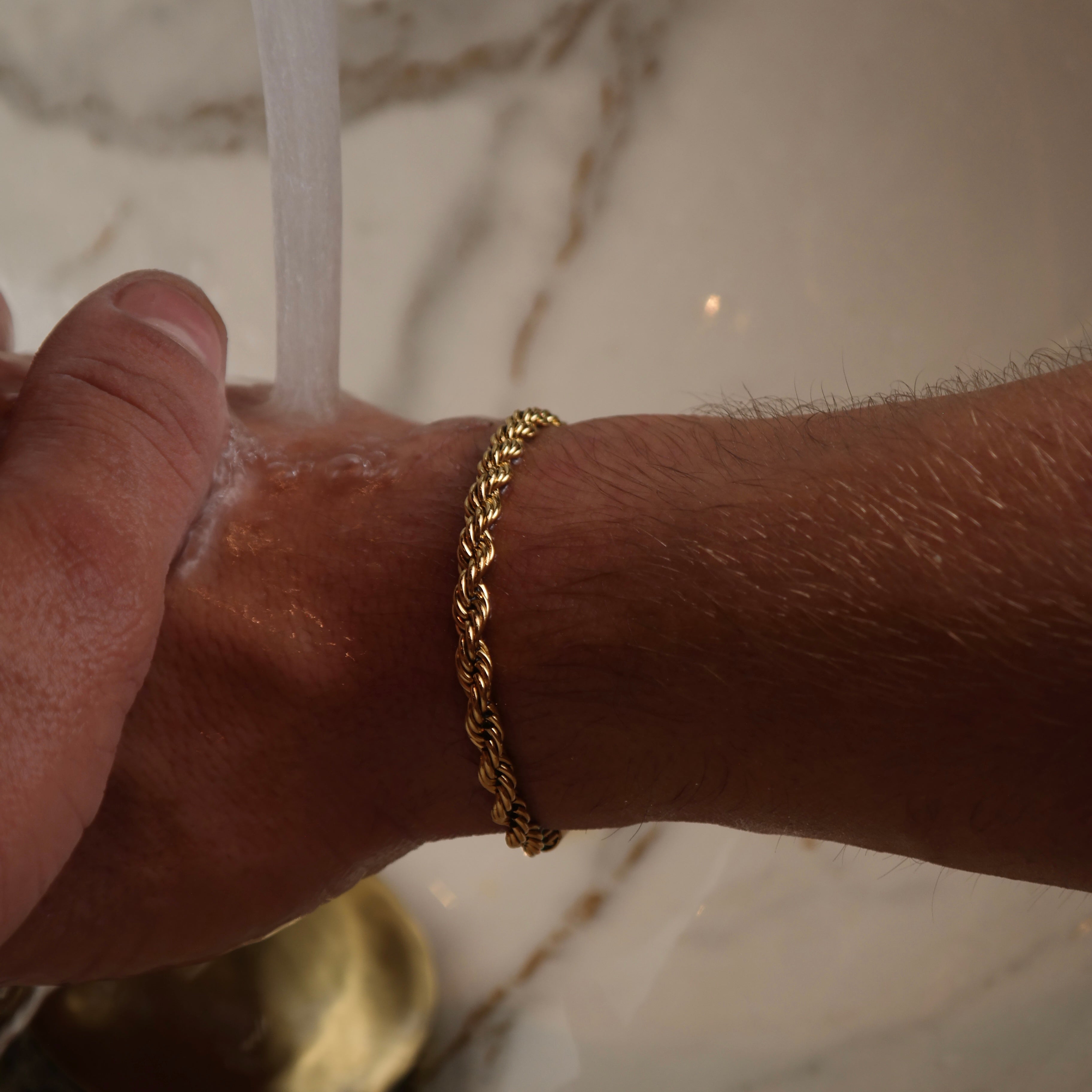 Rope Bracelet 5MM (Gold)