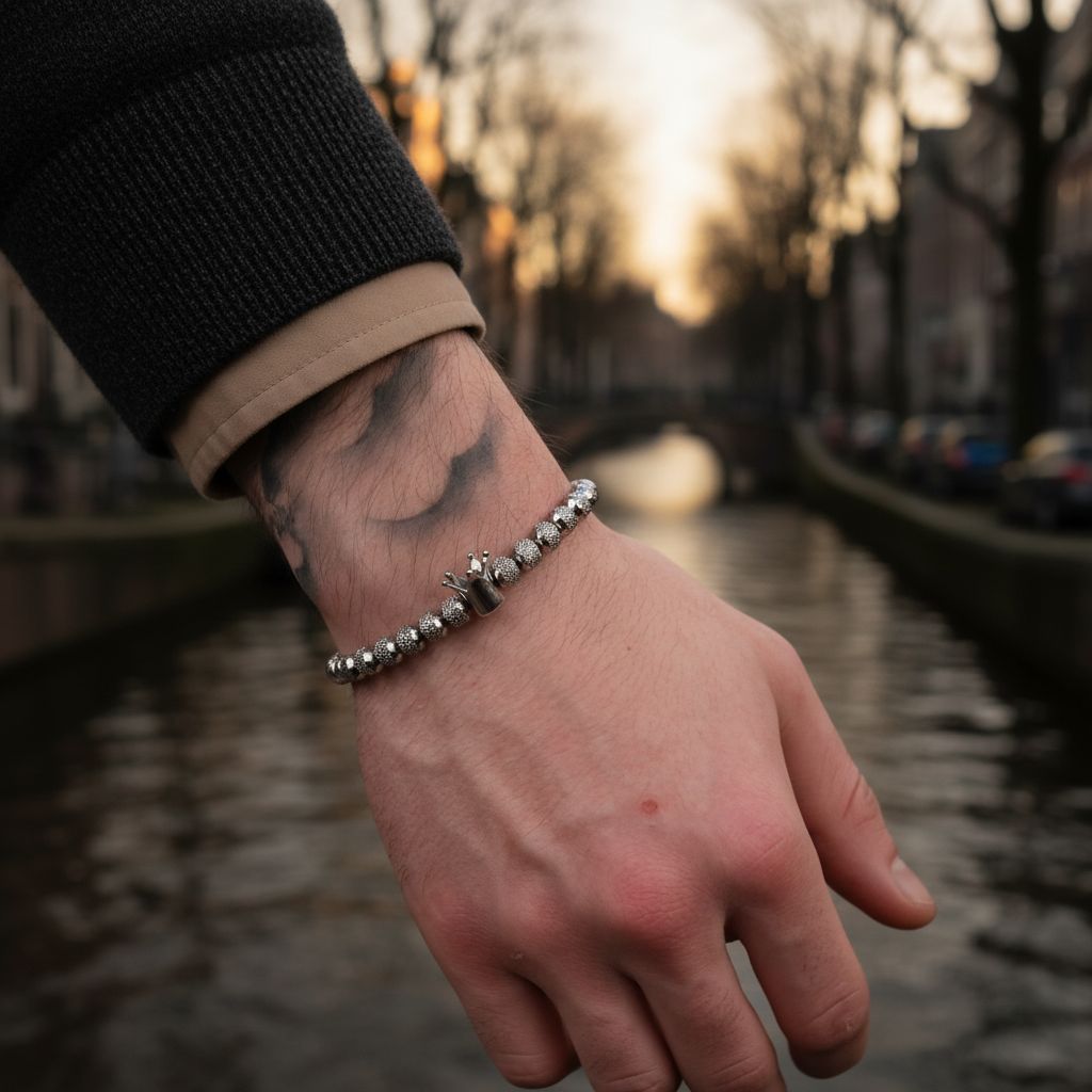 Crown Bracelet (Silver)