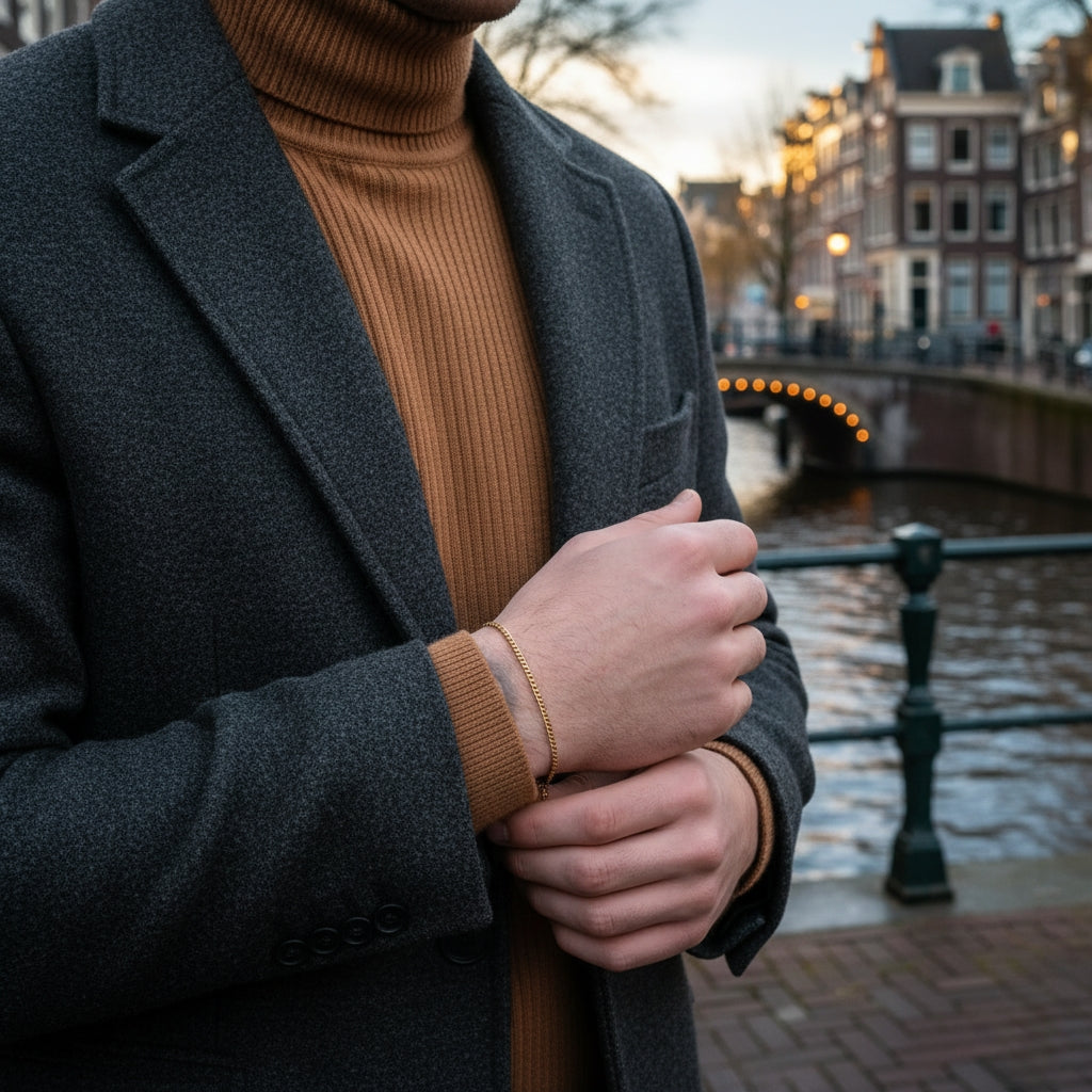 cuban Bracelet 2MM (gold)