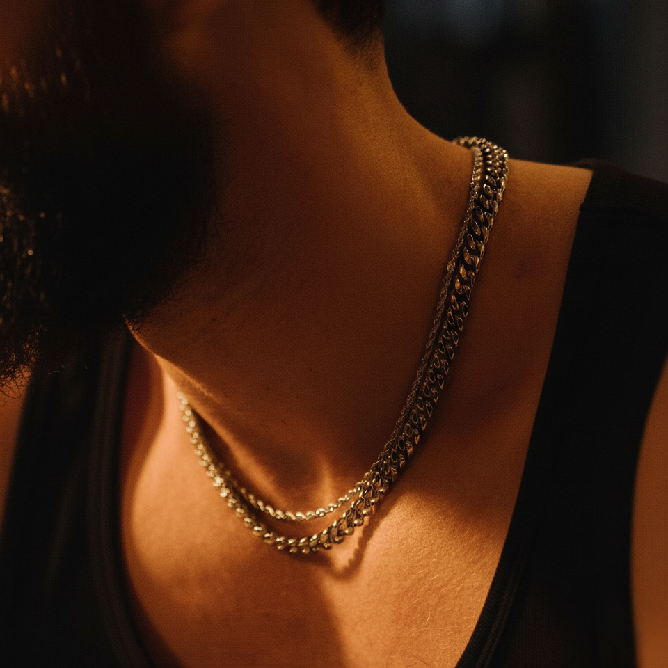 Cuban Chain 8MM (silver)