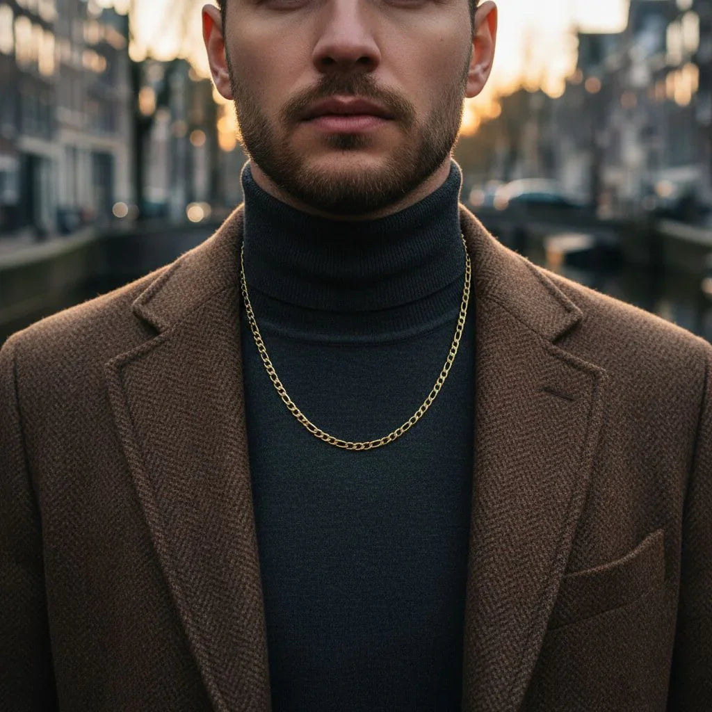 Figaro Chain 5MM (Gold)