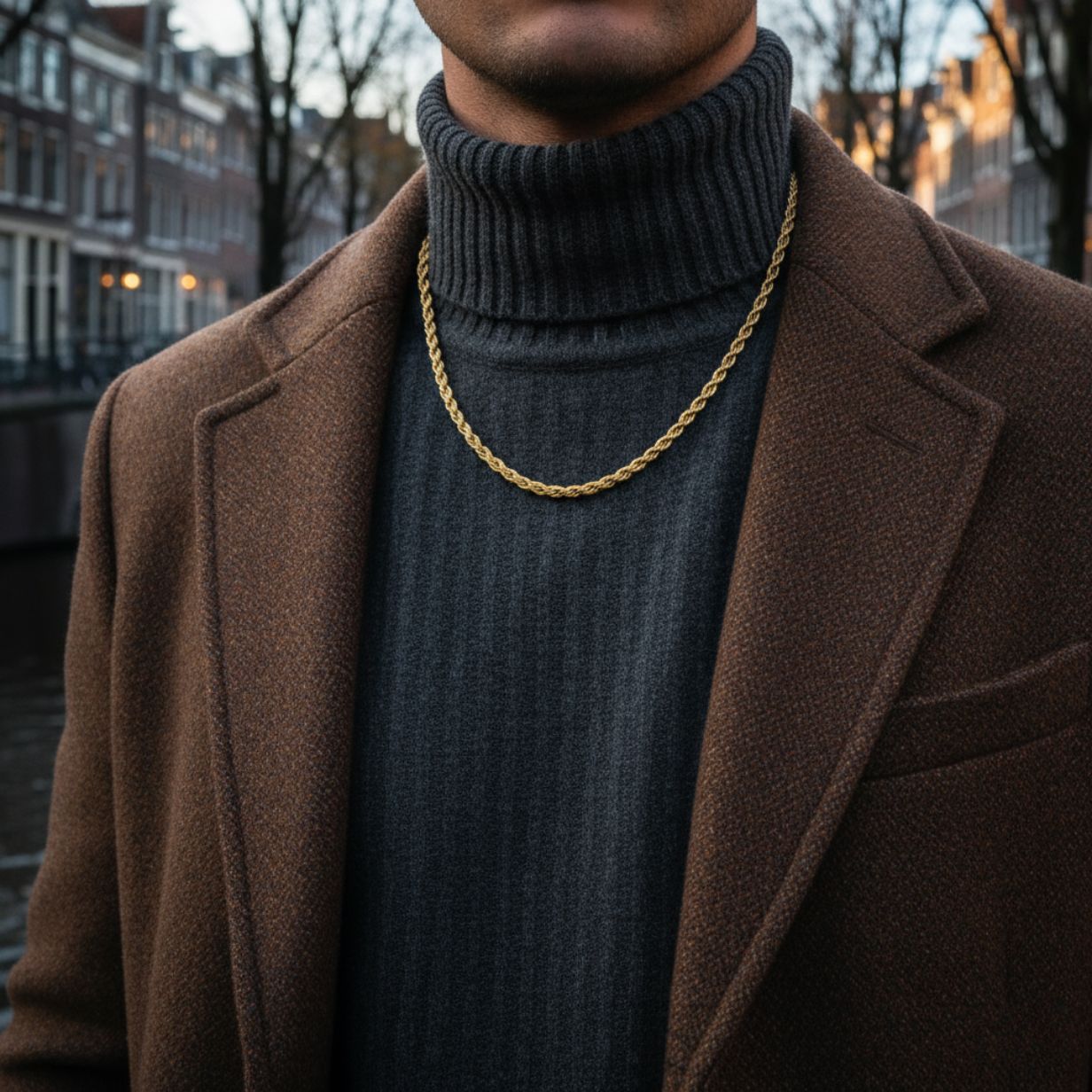 Rope Chain 5MM (Gold)