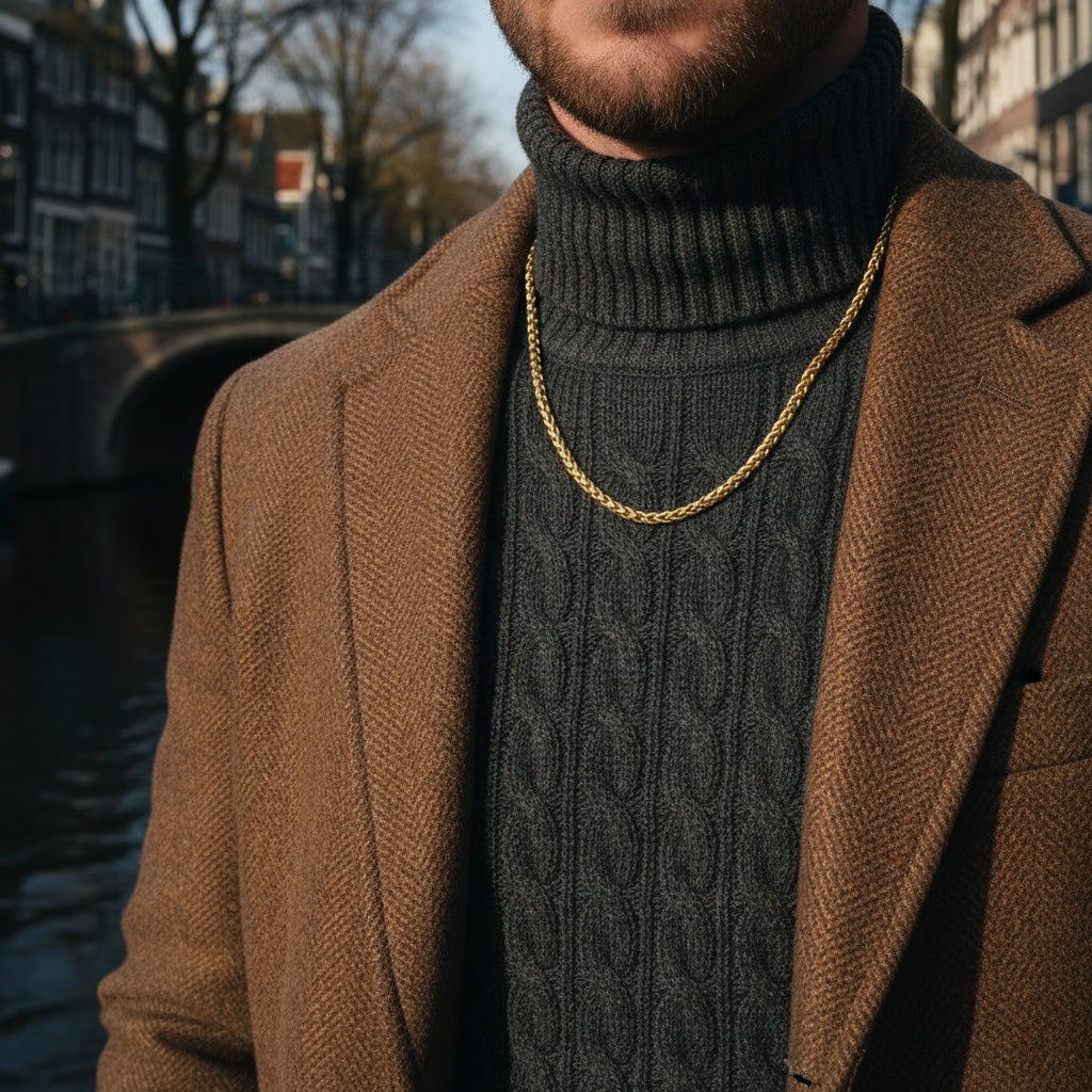 Wheat Chain 5MM (gold)