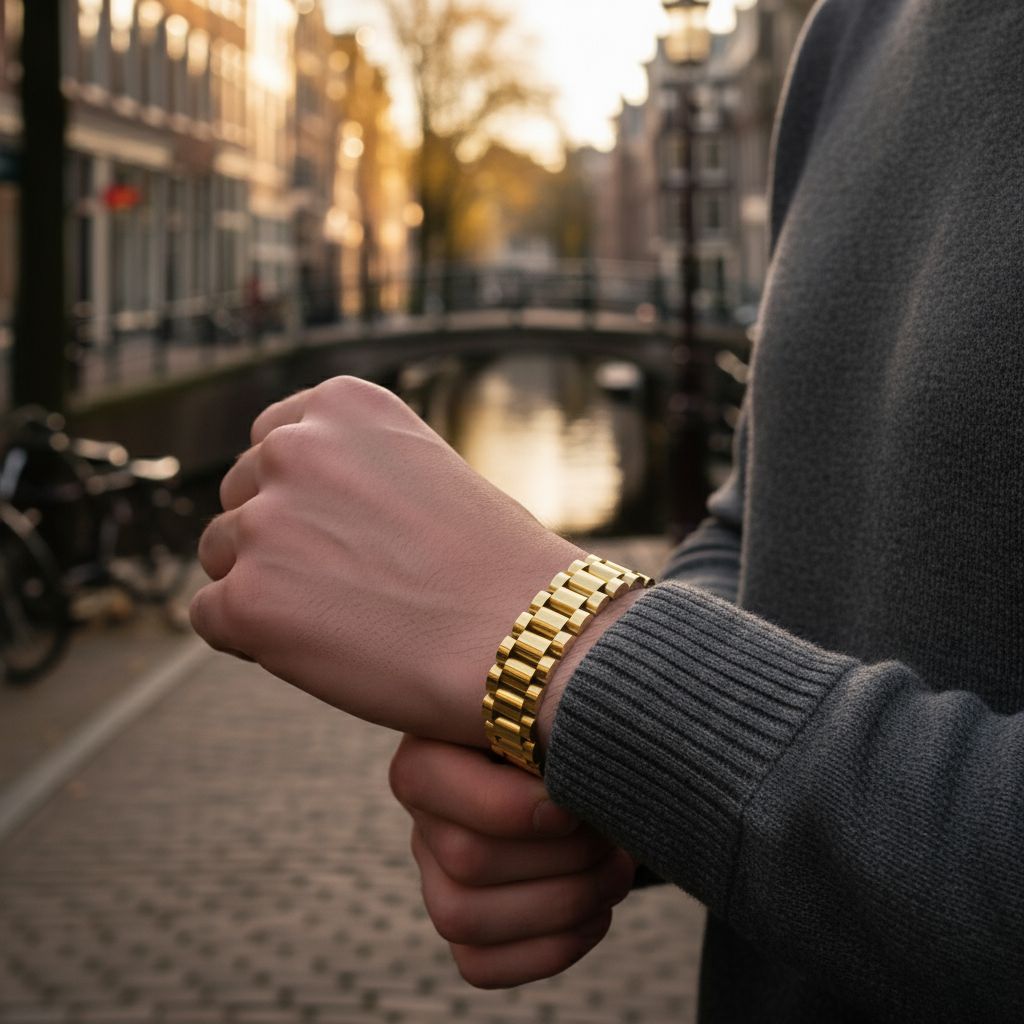 Rolex Bracelet 15mm (Gold)