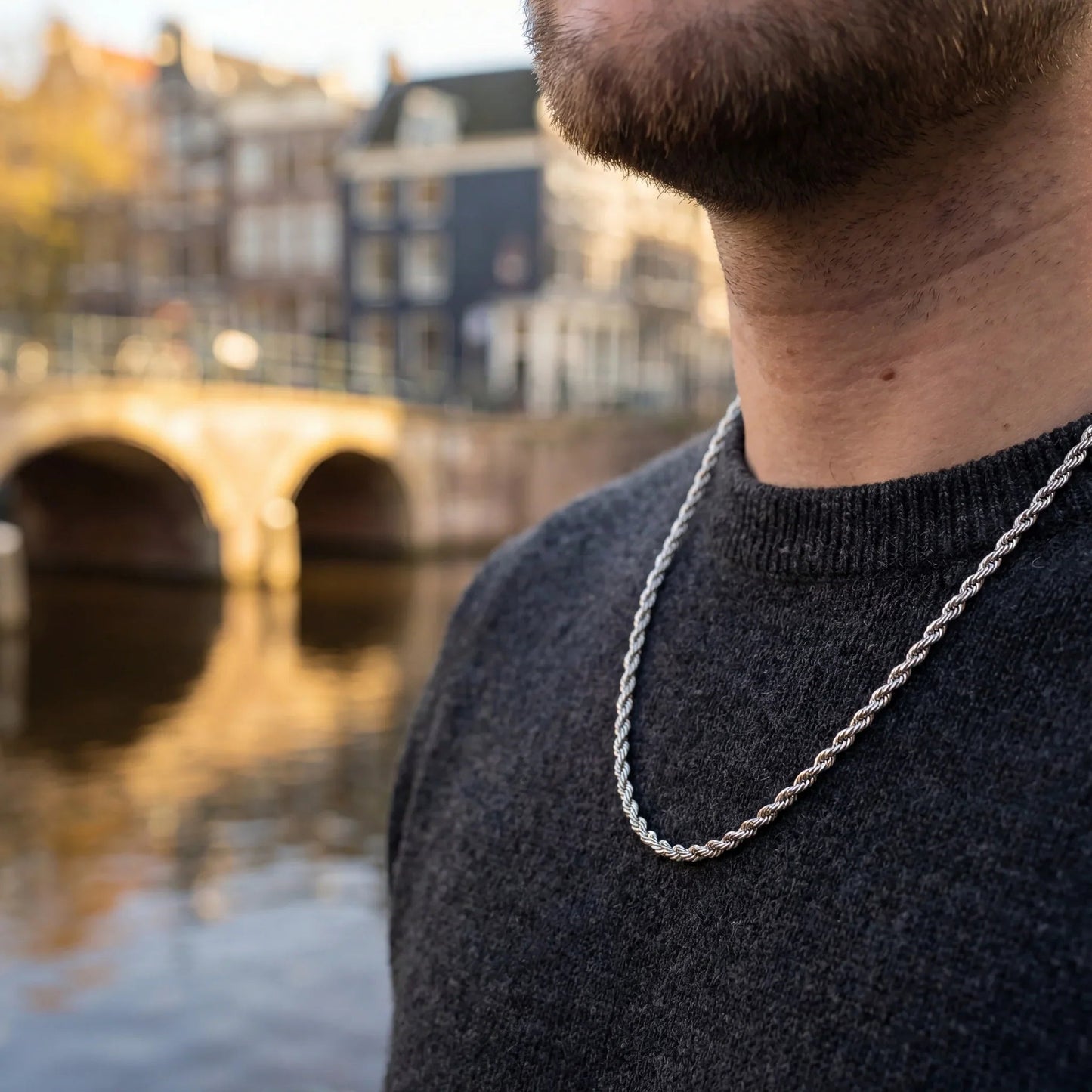 Rope Chain 3MM (Silver)