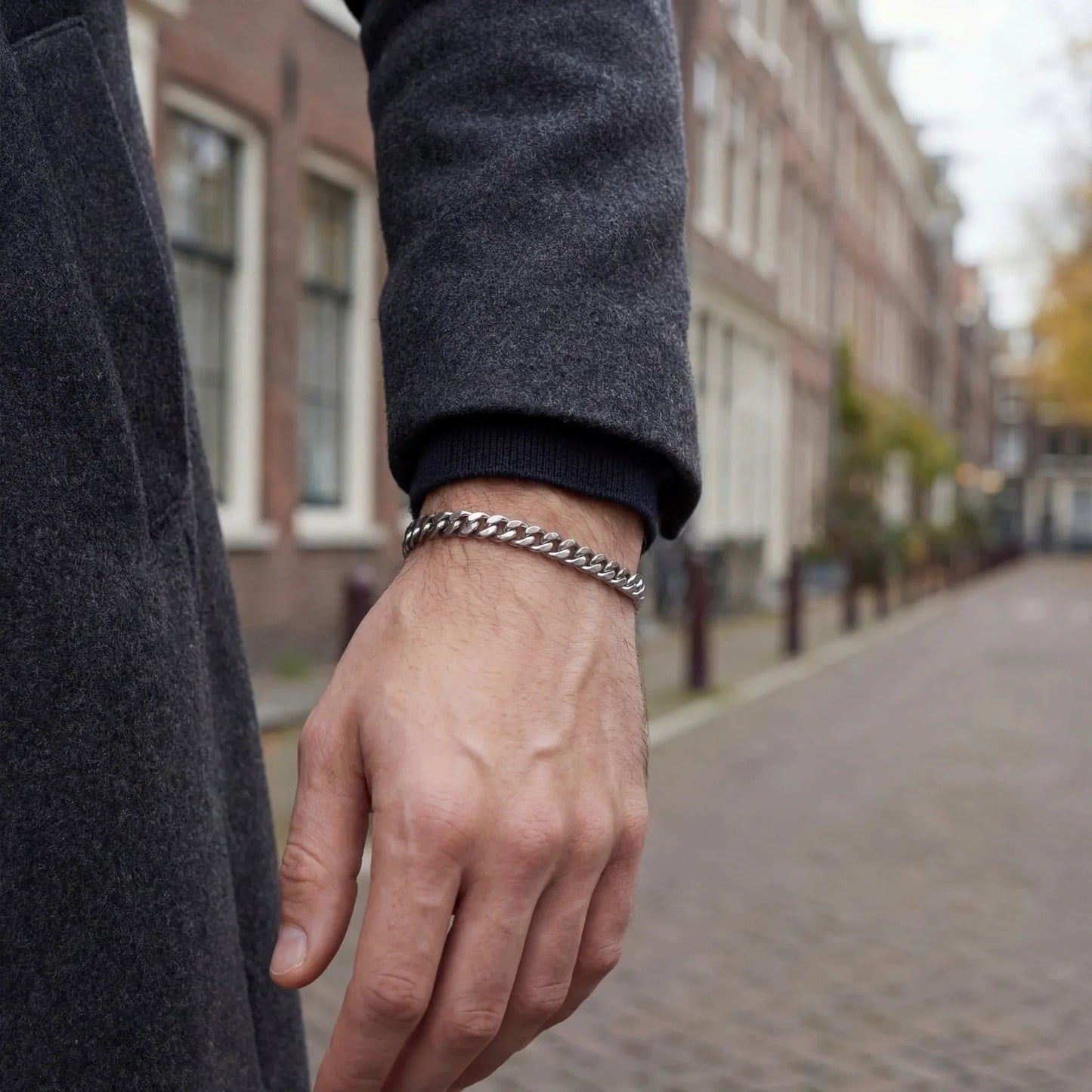 Cuban Bracelet 5MM (silver)