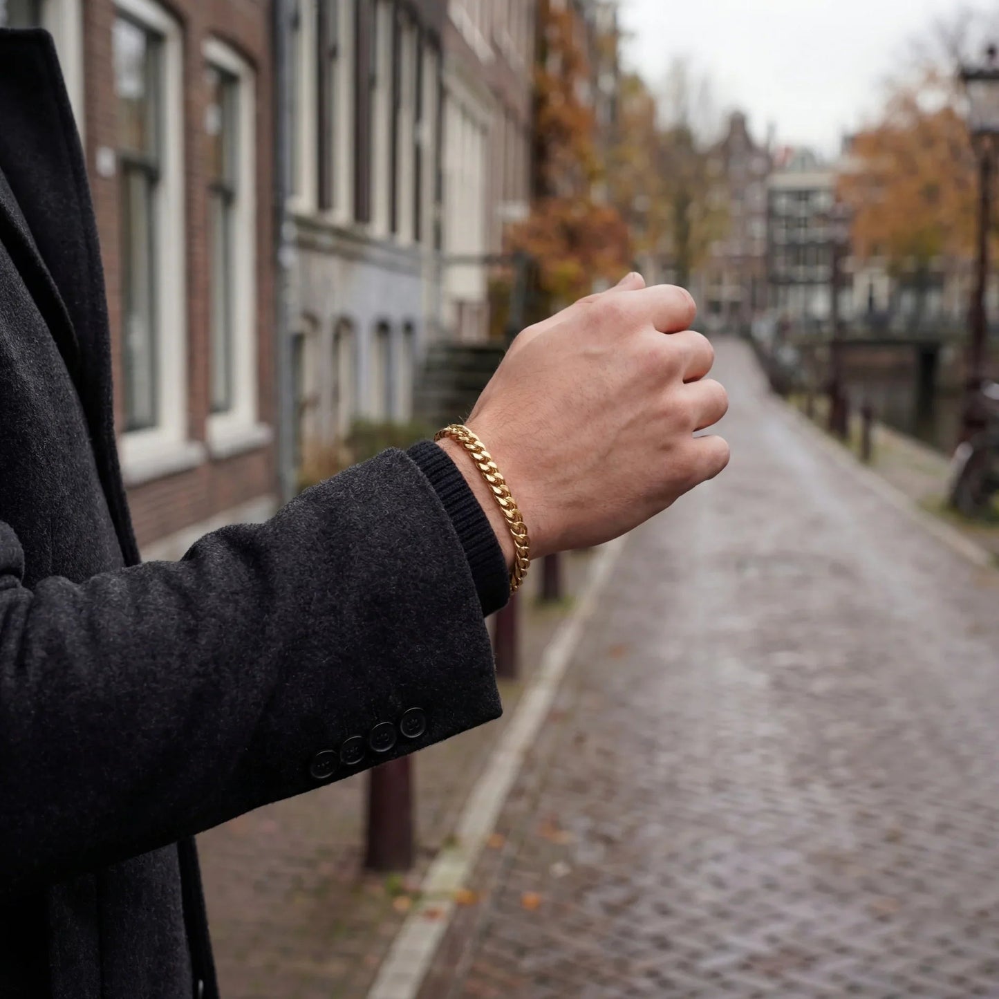 Cuban Bracelet 5MM (gold)