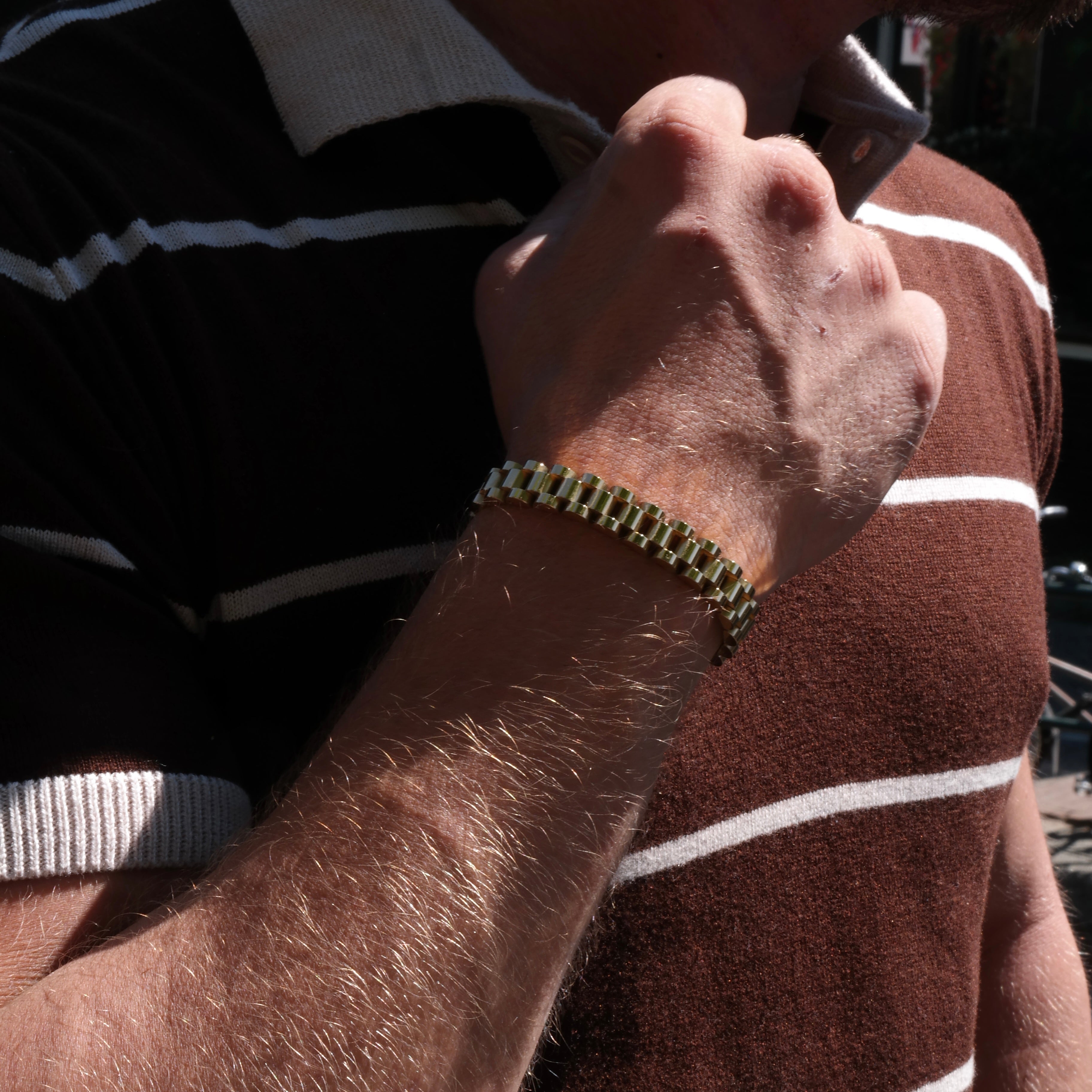 Rolex Bracelet (Gold)