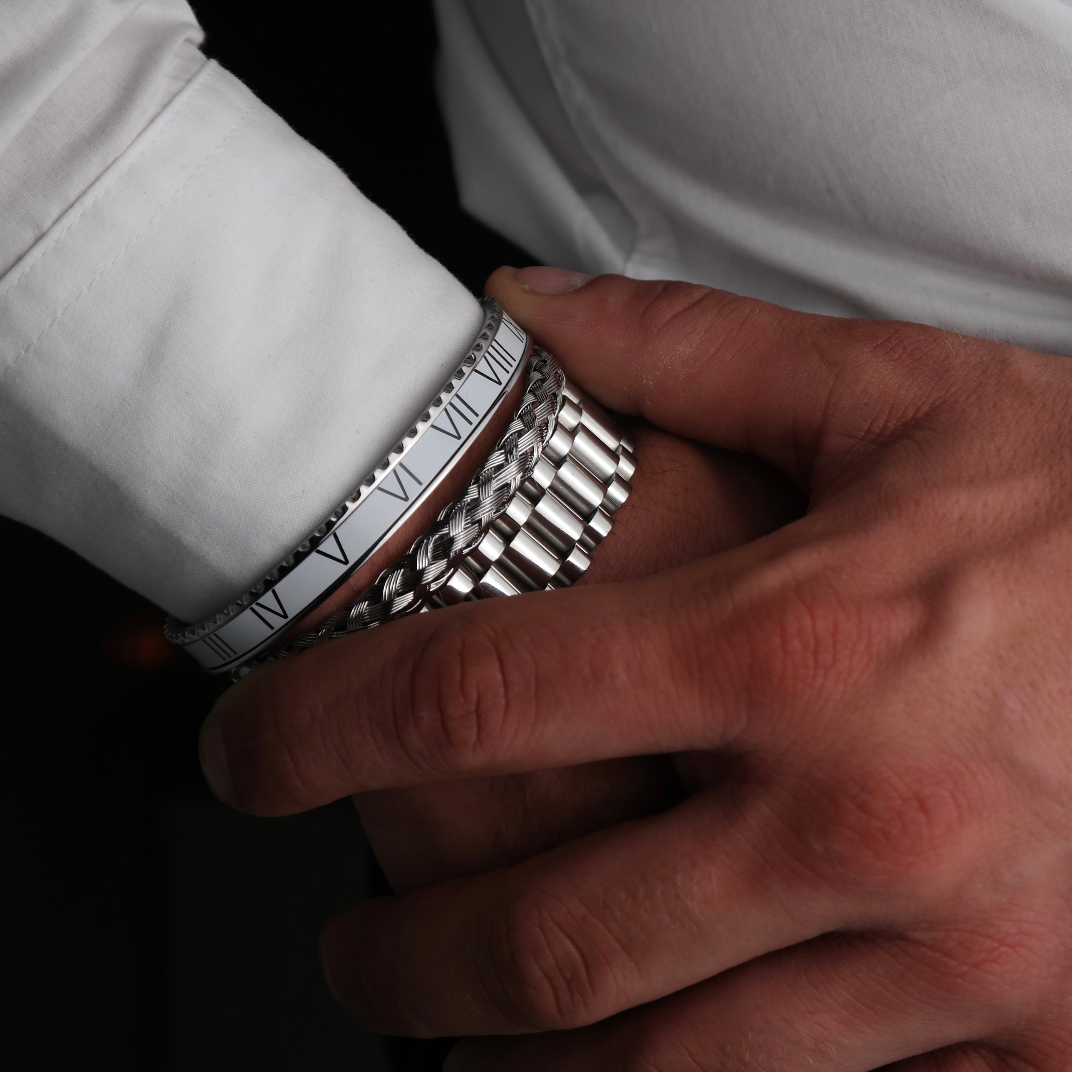 Rolex set white (silver)