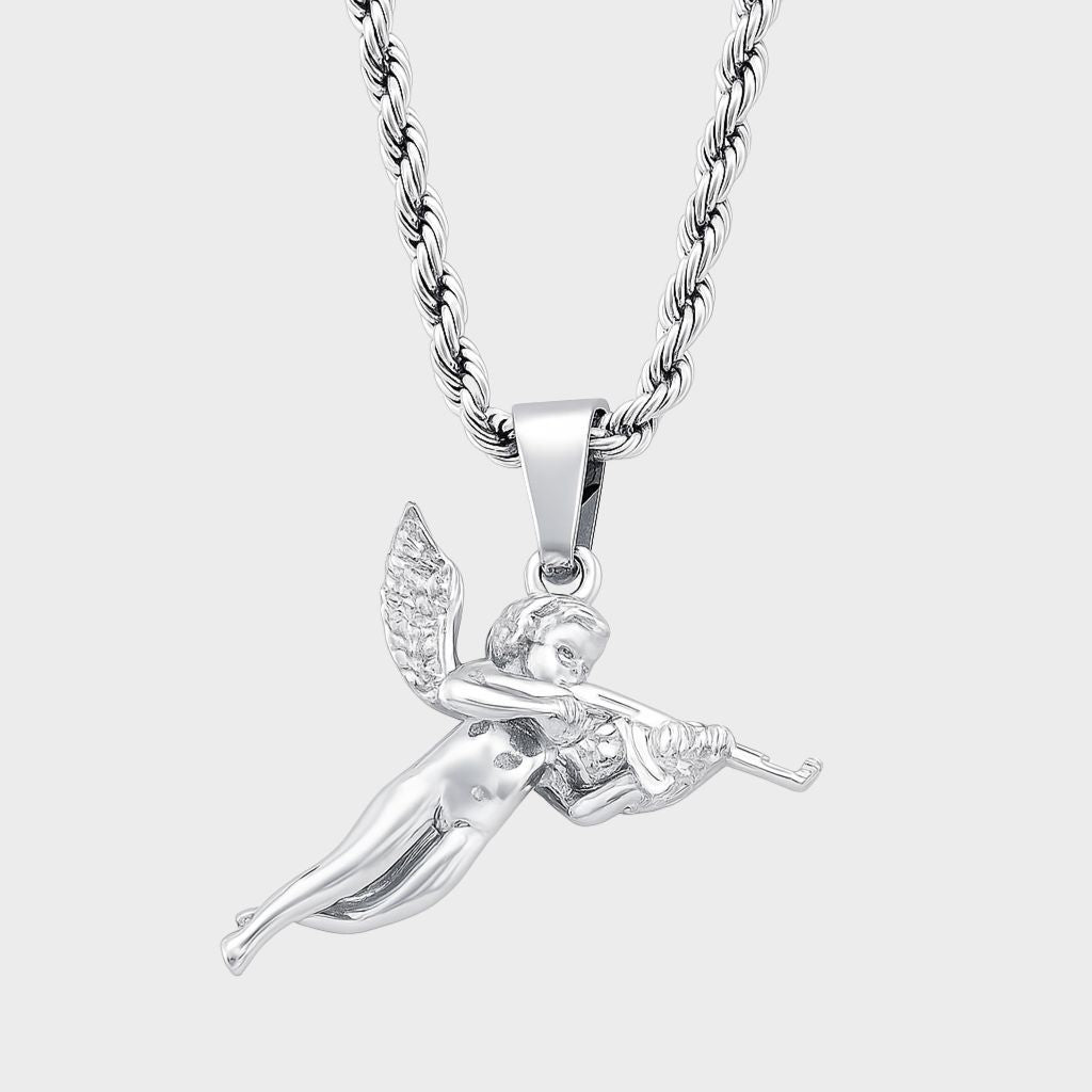 Angel Pendant (Silver)