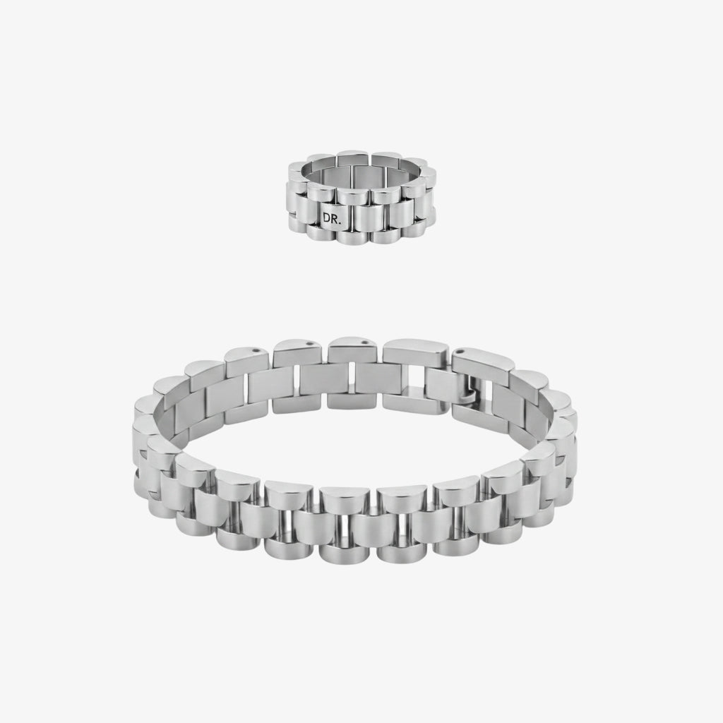 Rolex Ring set (silver)