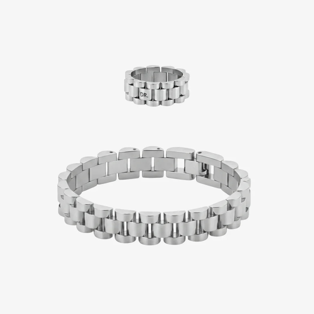 Rolex Ring set (silver)
