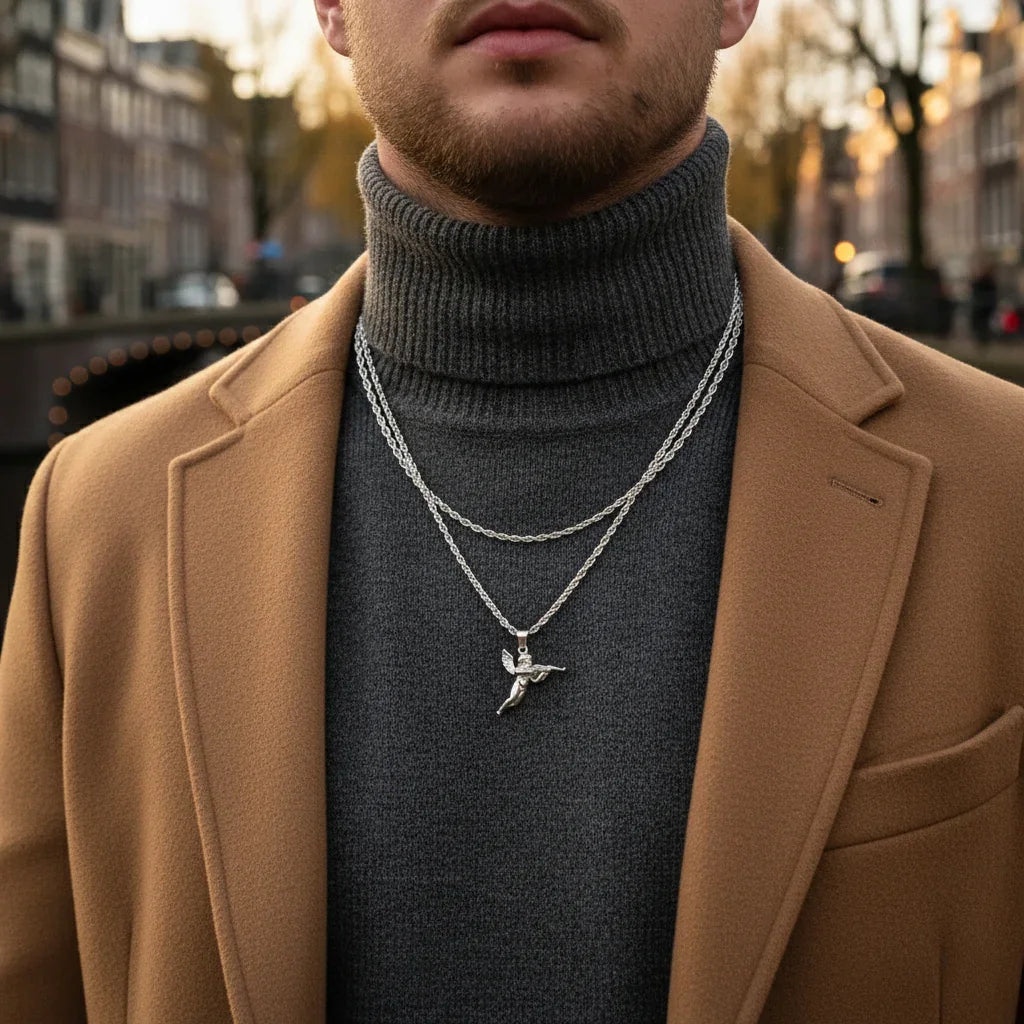 Angel Pendant (Silver)