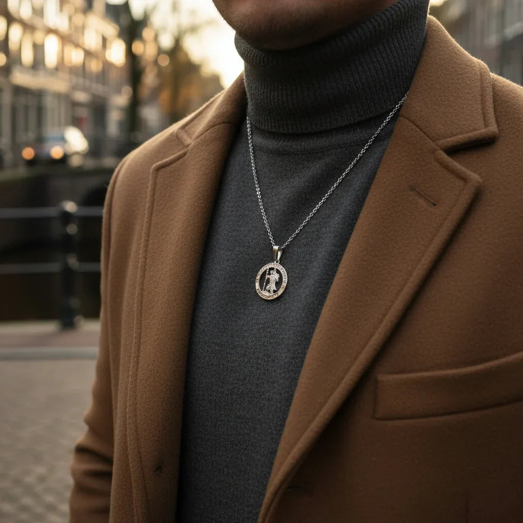 Saint Christopher Pendant (Silver)