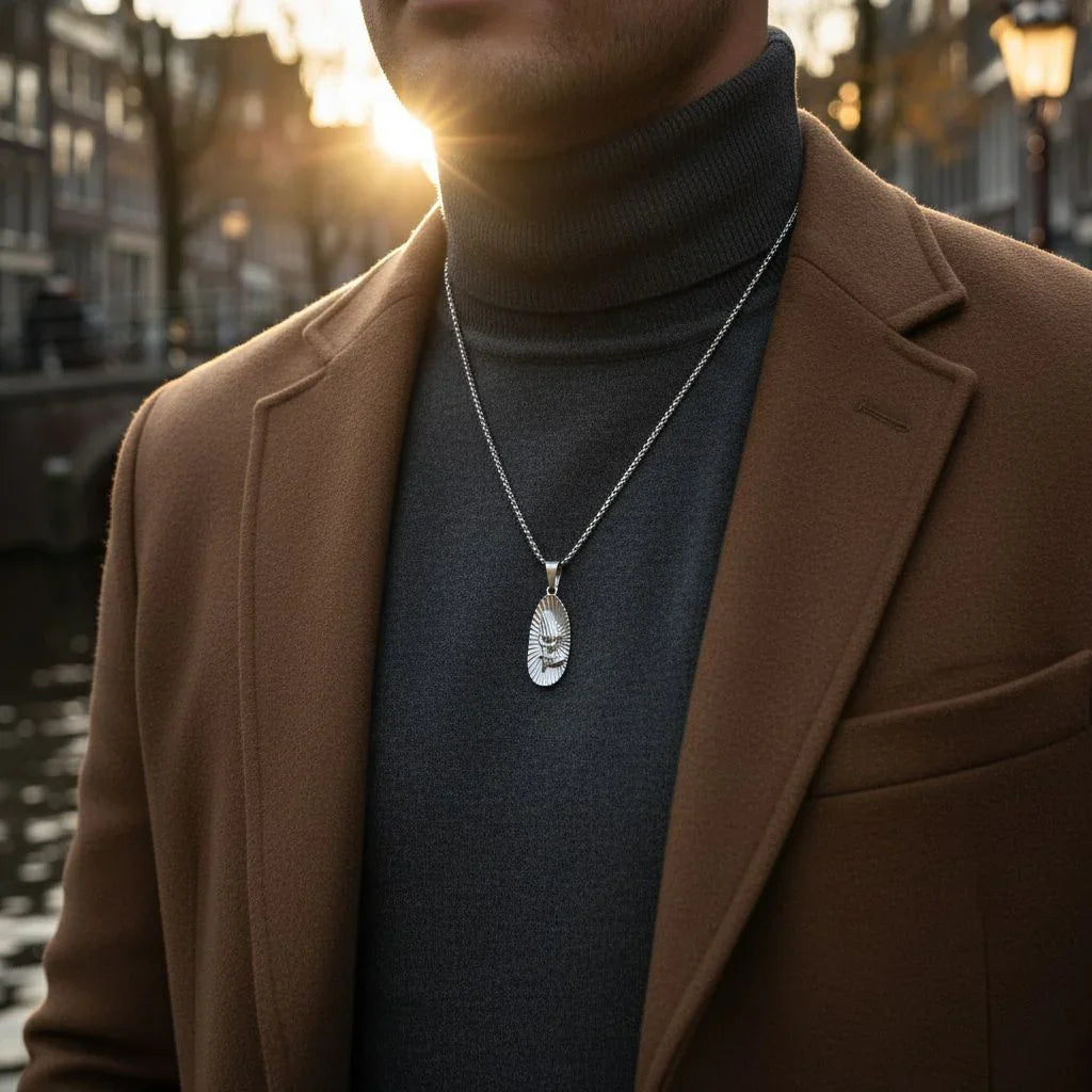 Praying Hands Pendant (silver)