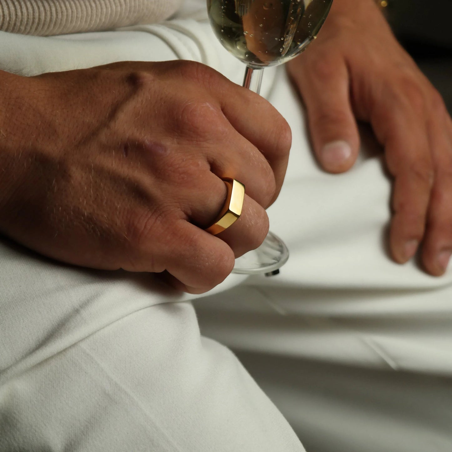 Rectangle Signet Ring (gold)