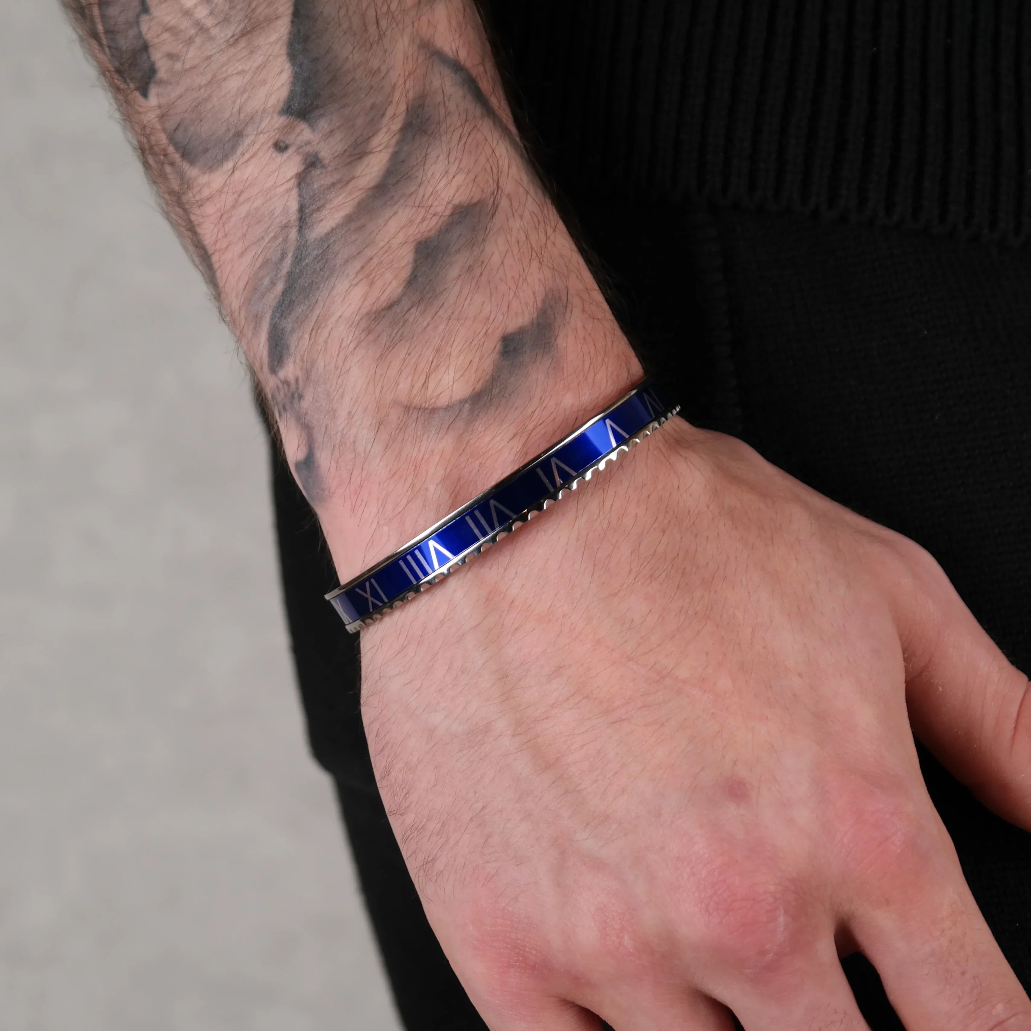 Rome Bracelet blue (Silver)