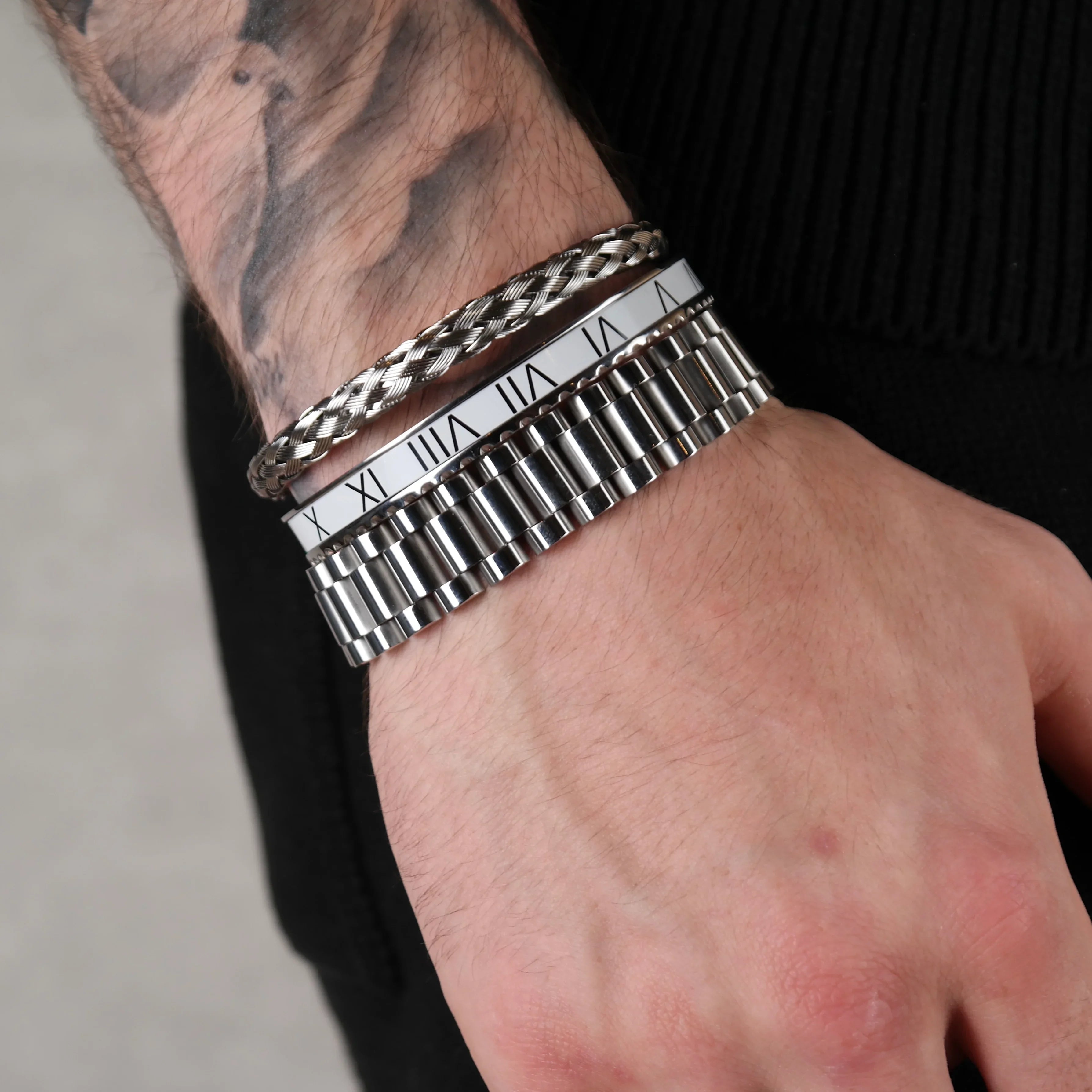 Rolex set white (silver)