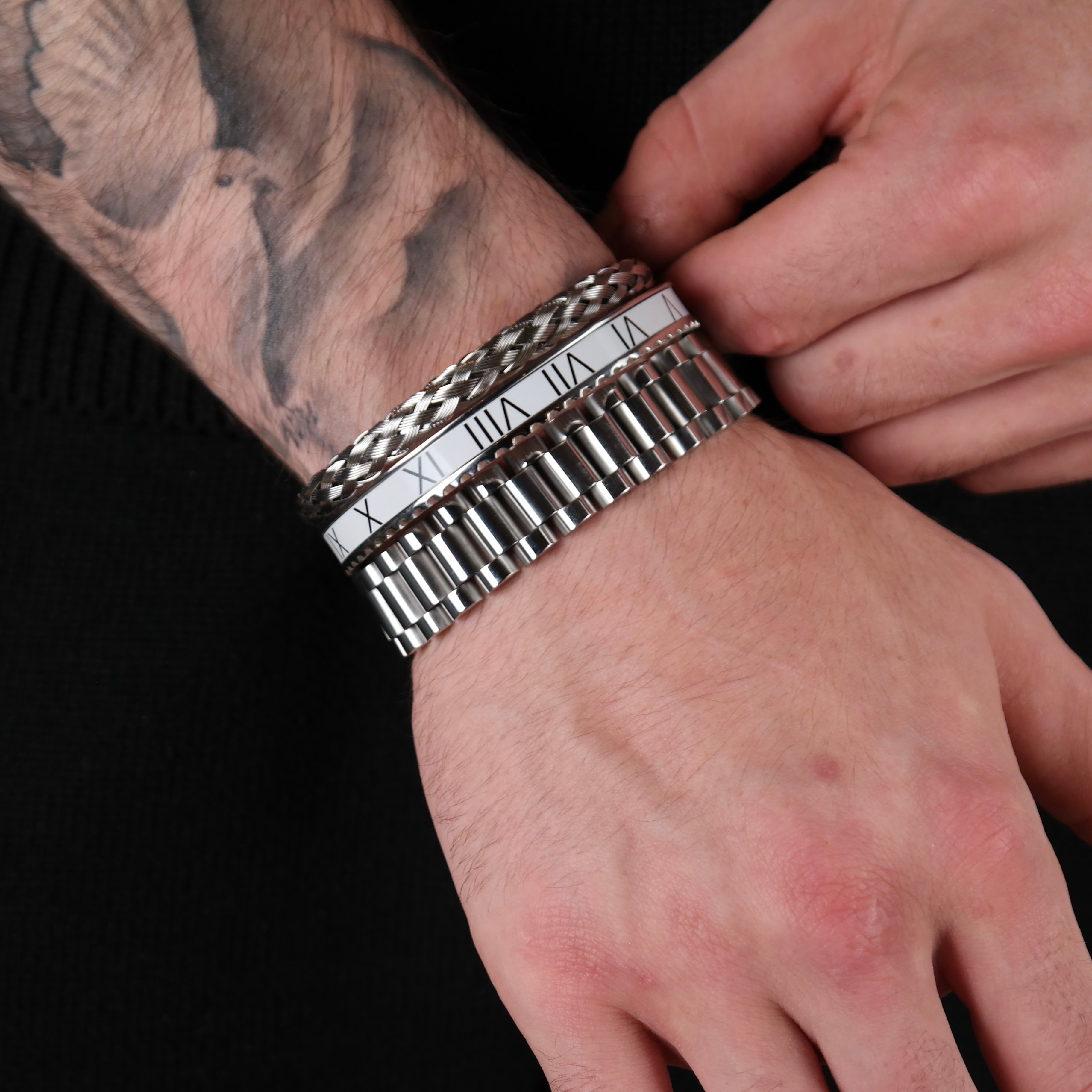 Rolex set white (silver)