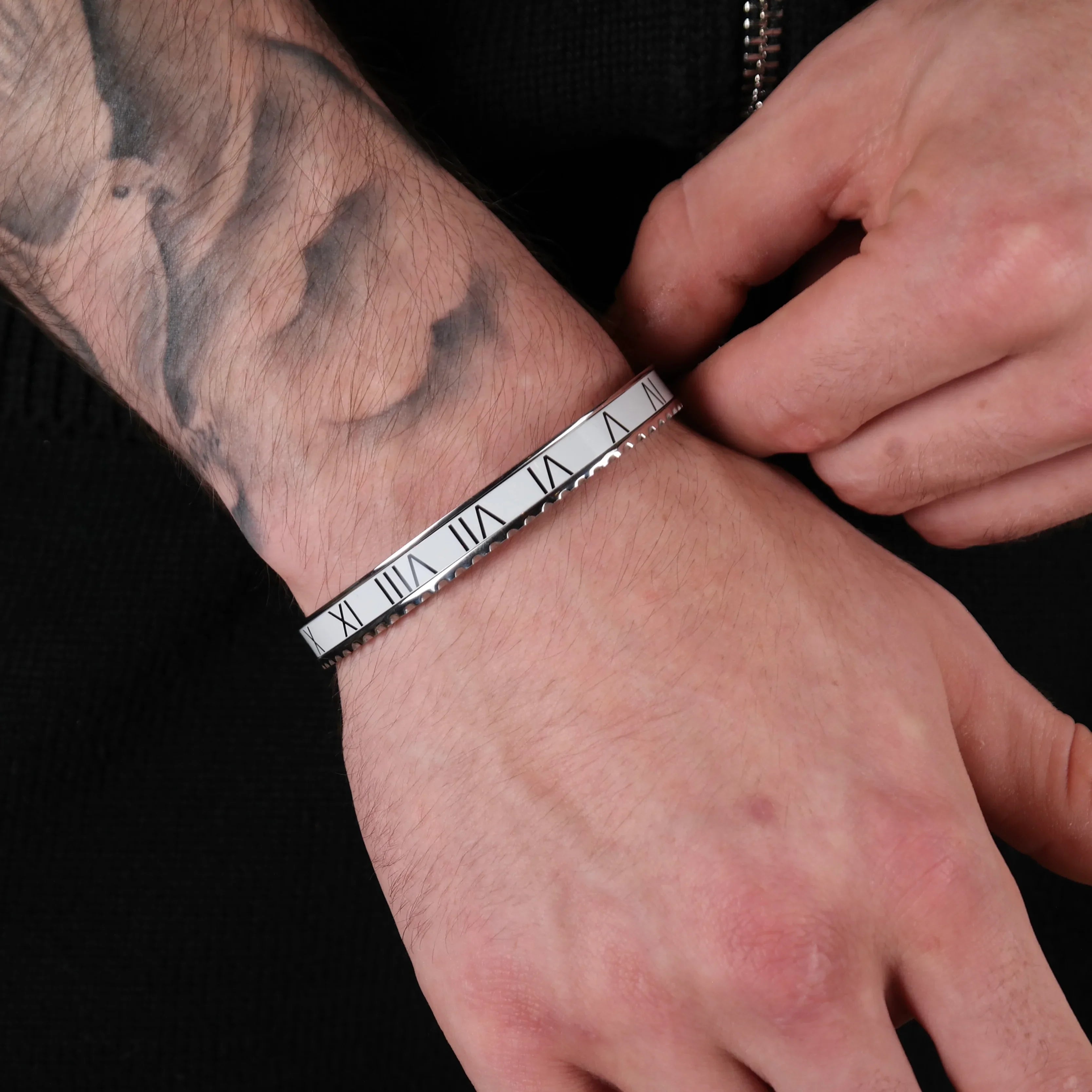 Rome Bracelet white (Silver)