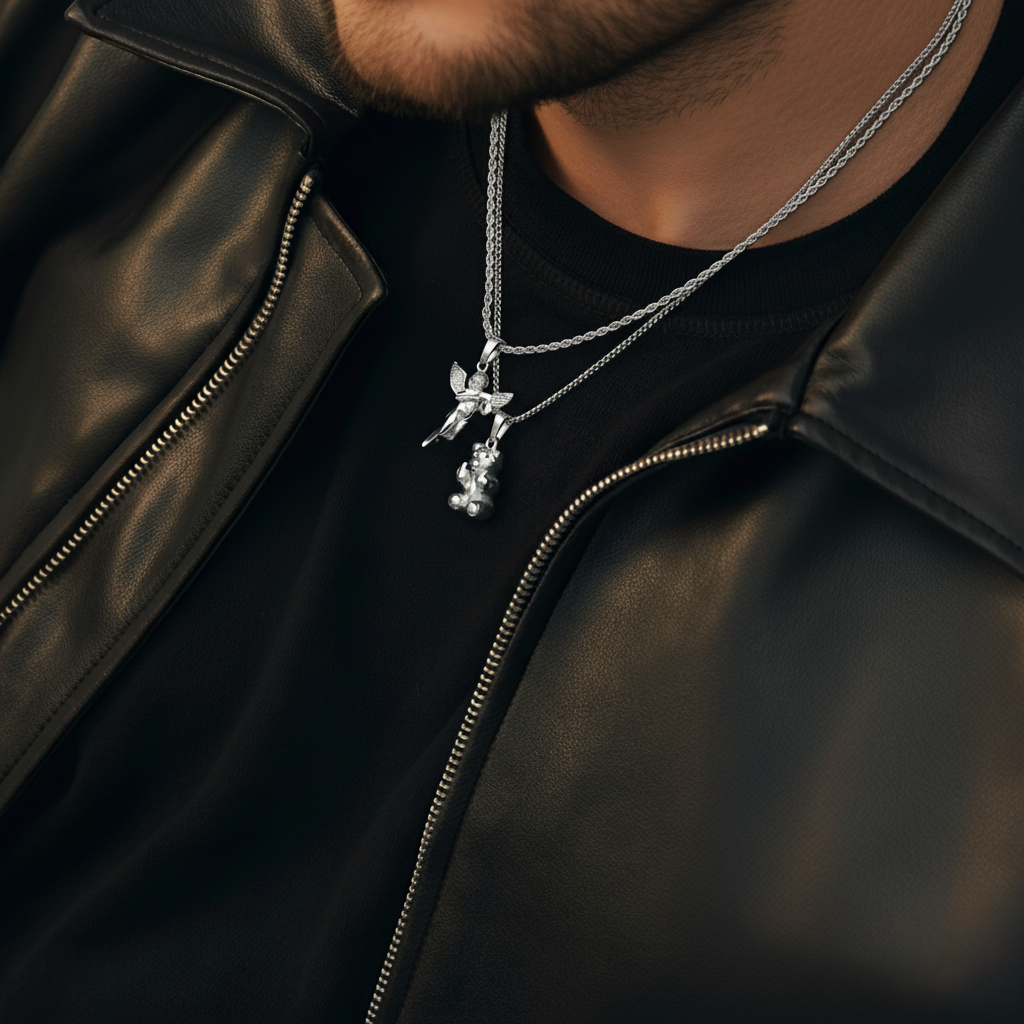 Angel Pendant (Silver)