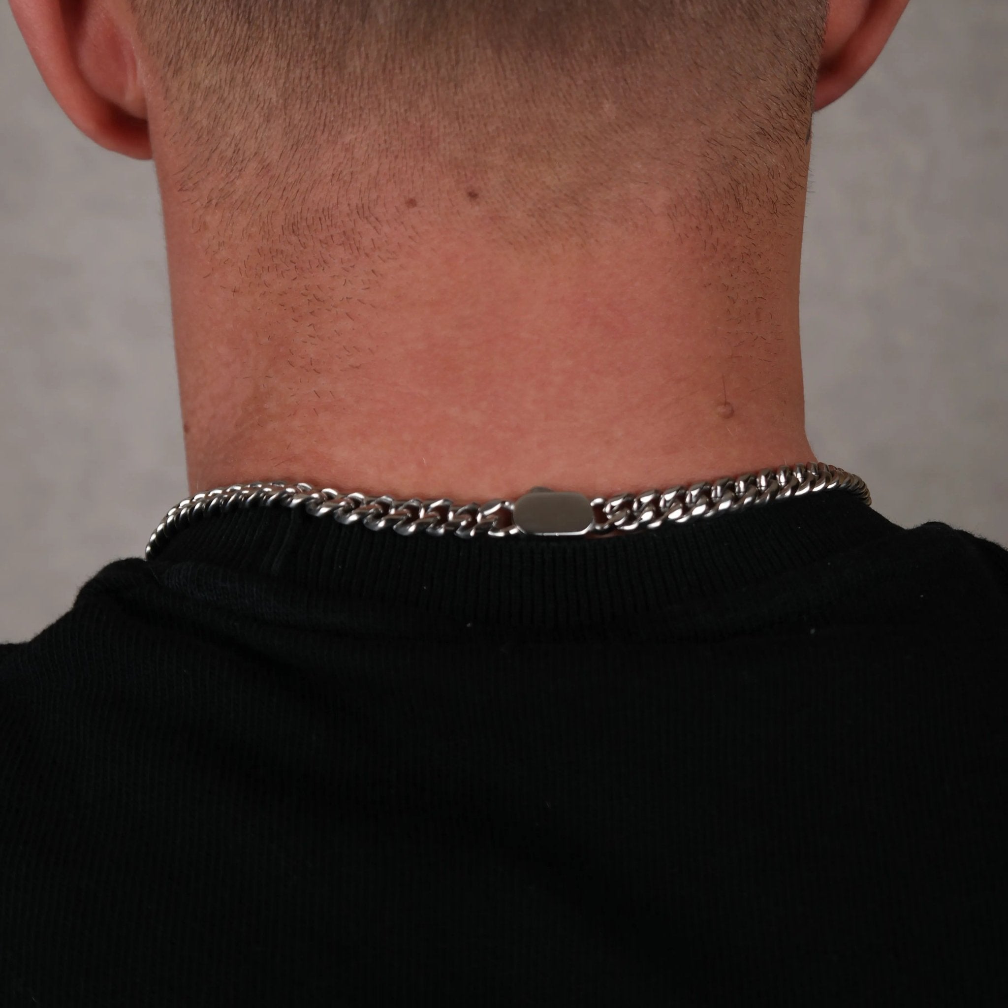 Cuban Chain 8MM (silver) - DeRuiterDR.