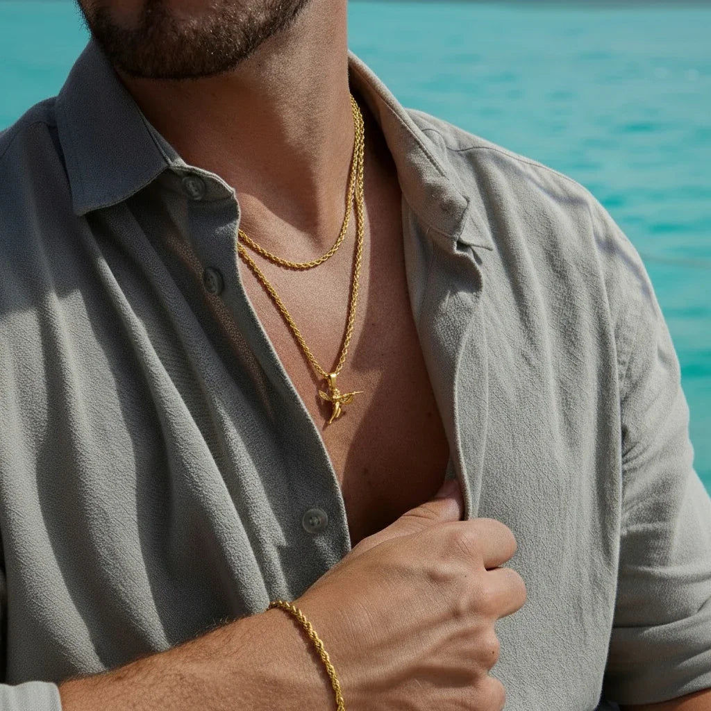 Angel gift set (gold)