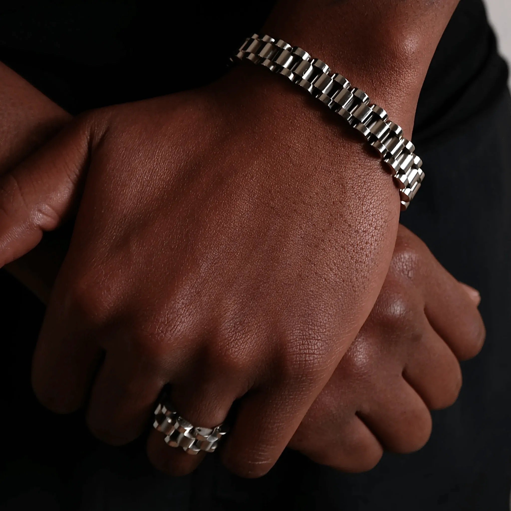 Rolex Ring set (silver)