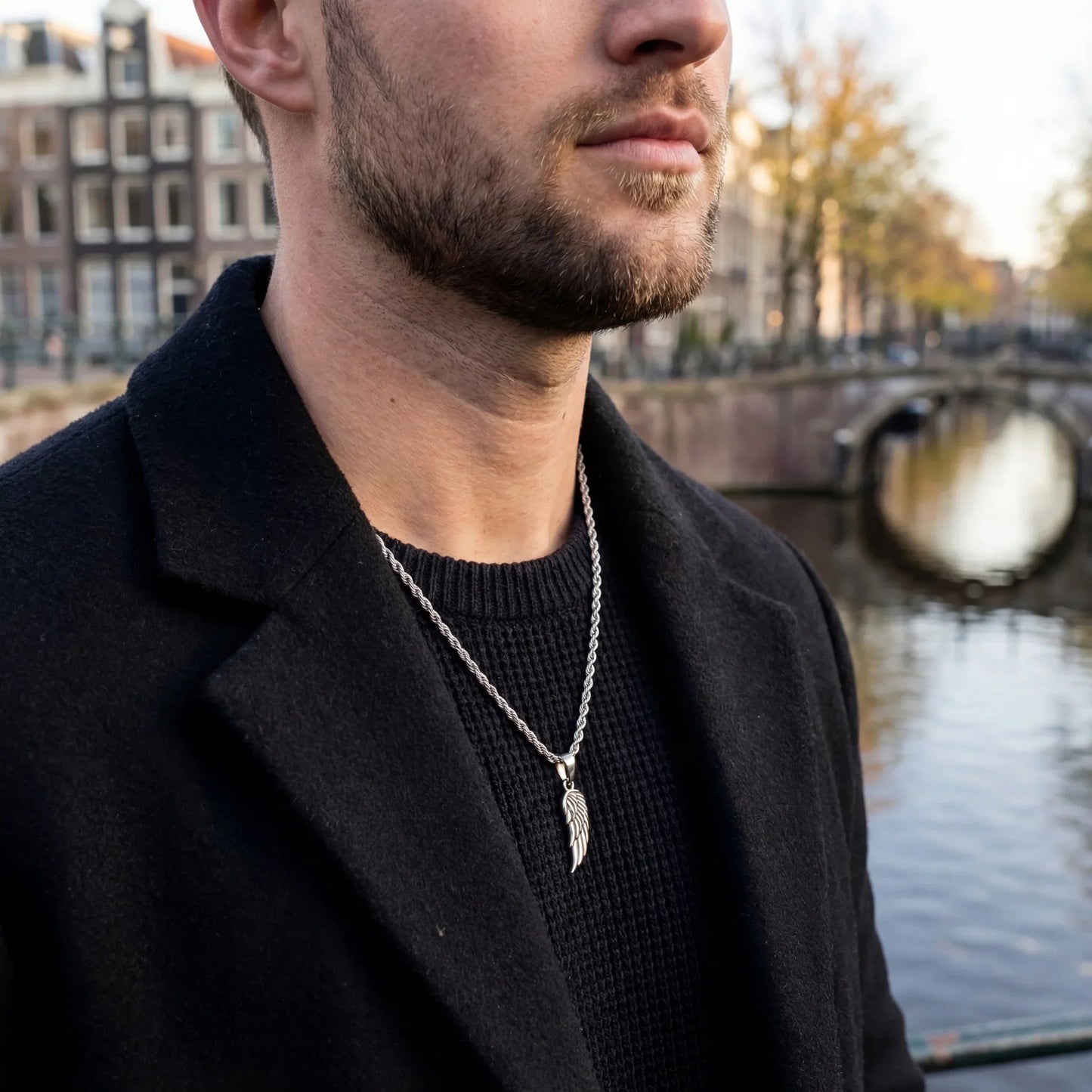 Kleiner Flügelanhänger (Silber)