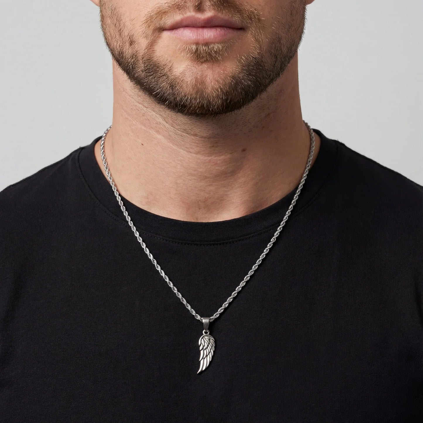 Kleiner Flügelanhänger (Silber)