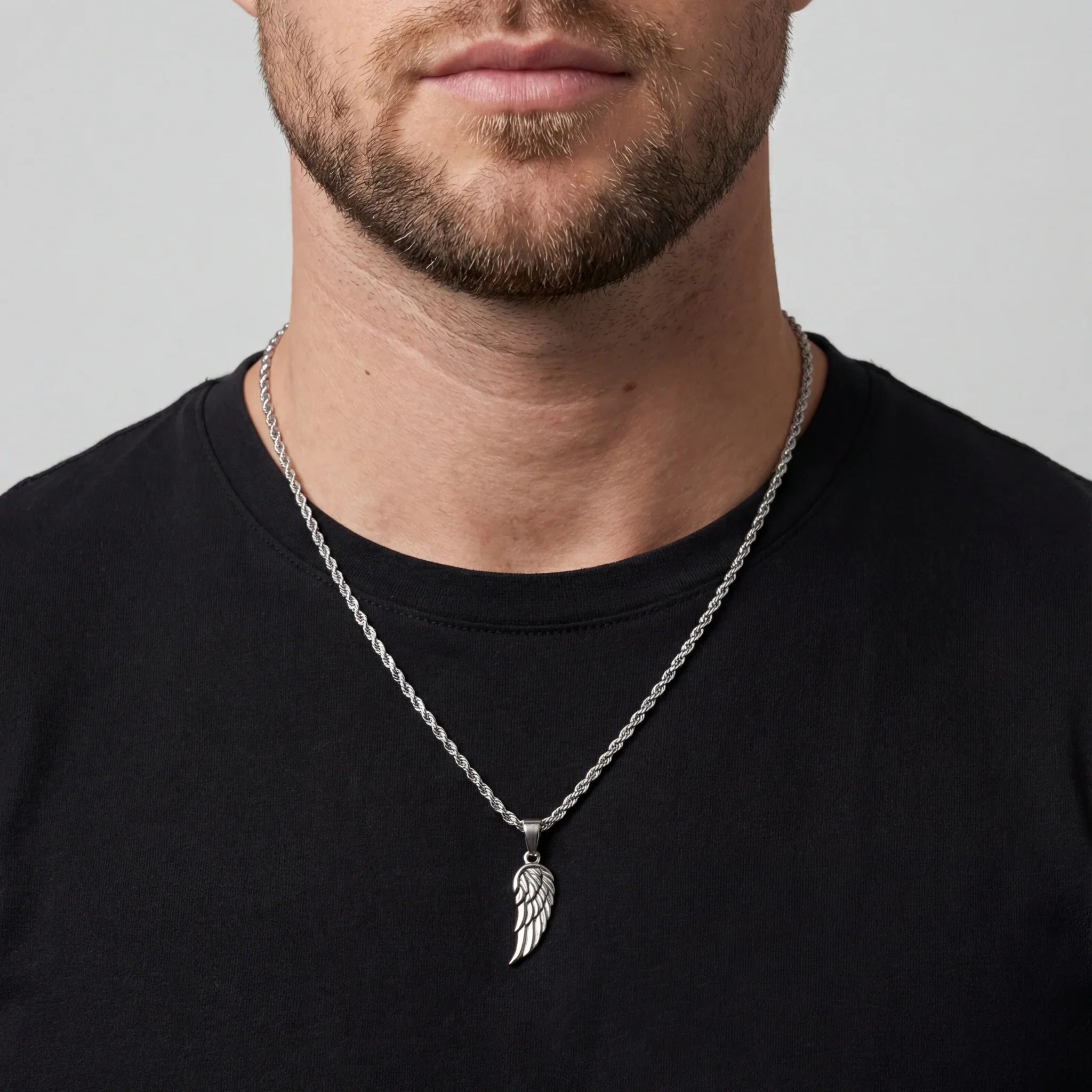 Small Wing Pendant (Silver)