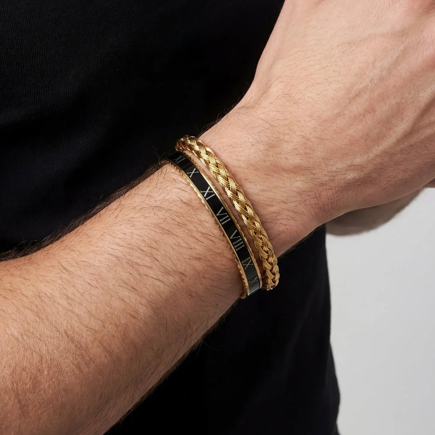 Wire x rome set black (gold)