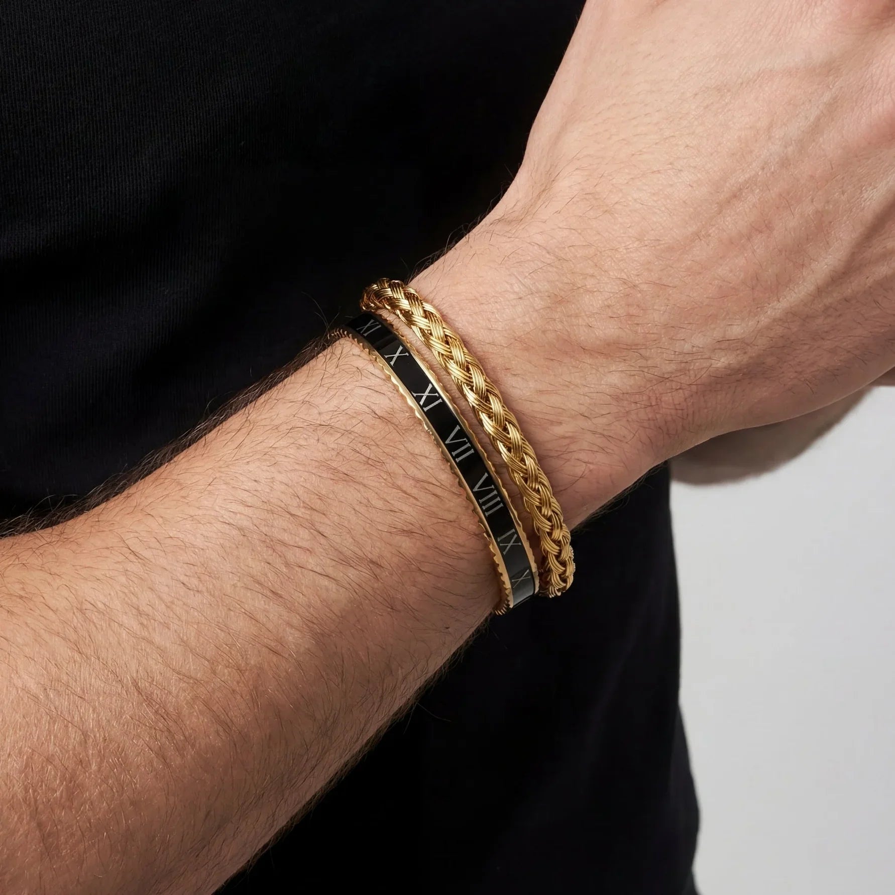 Wire x rome set black (gold)