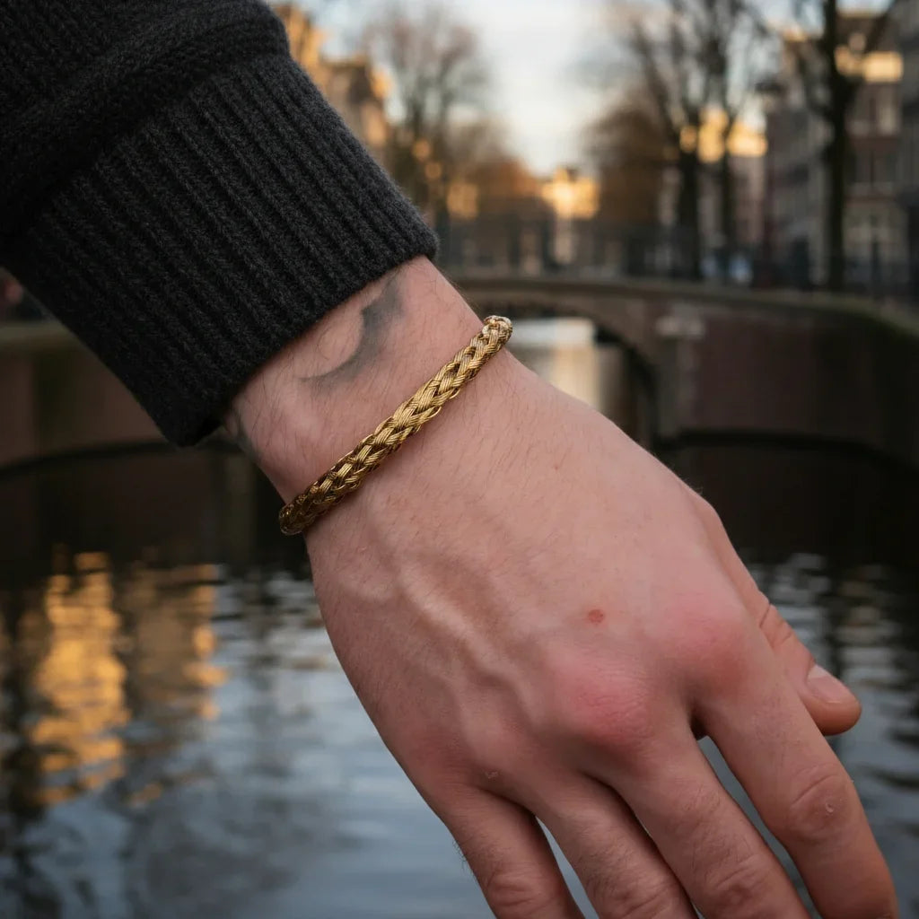 Wire Bracelet (Gold)