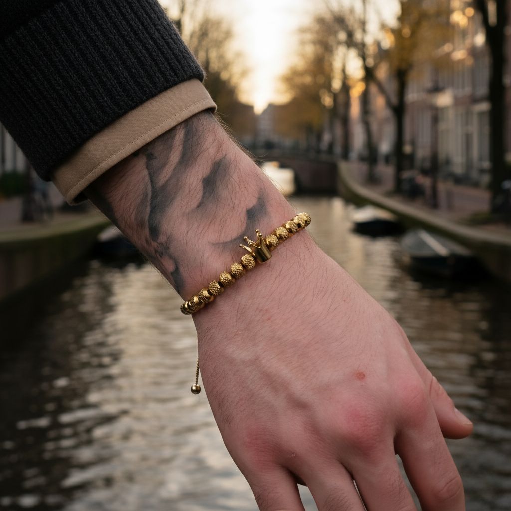 Crown Bracelet (Gold)