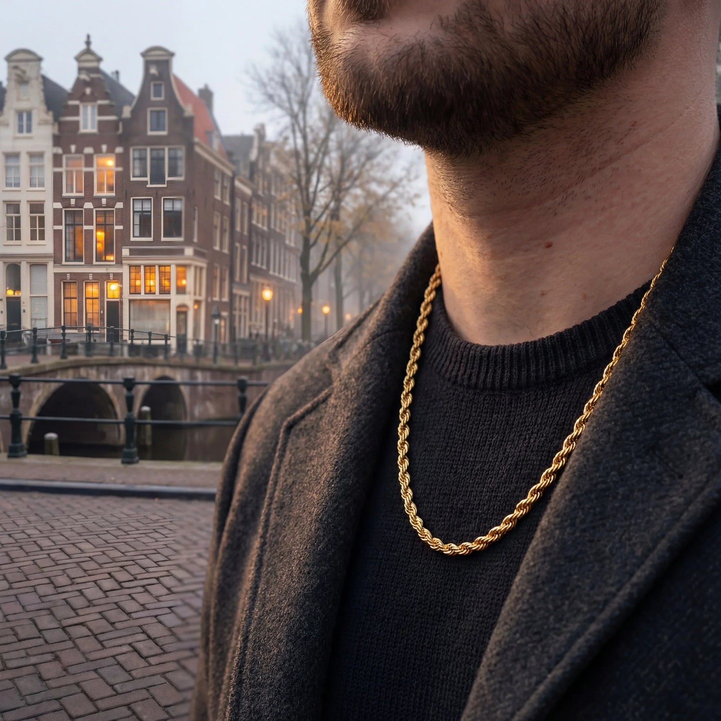 Rope Chain 5MM (Gold)