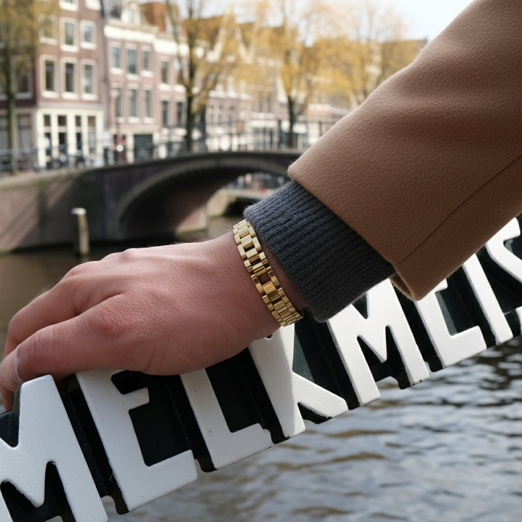 Rolex Bracelet (Gold)