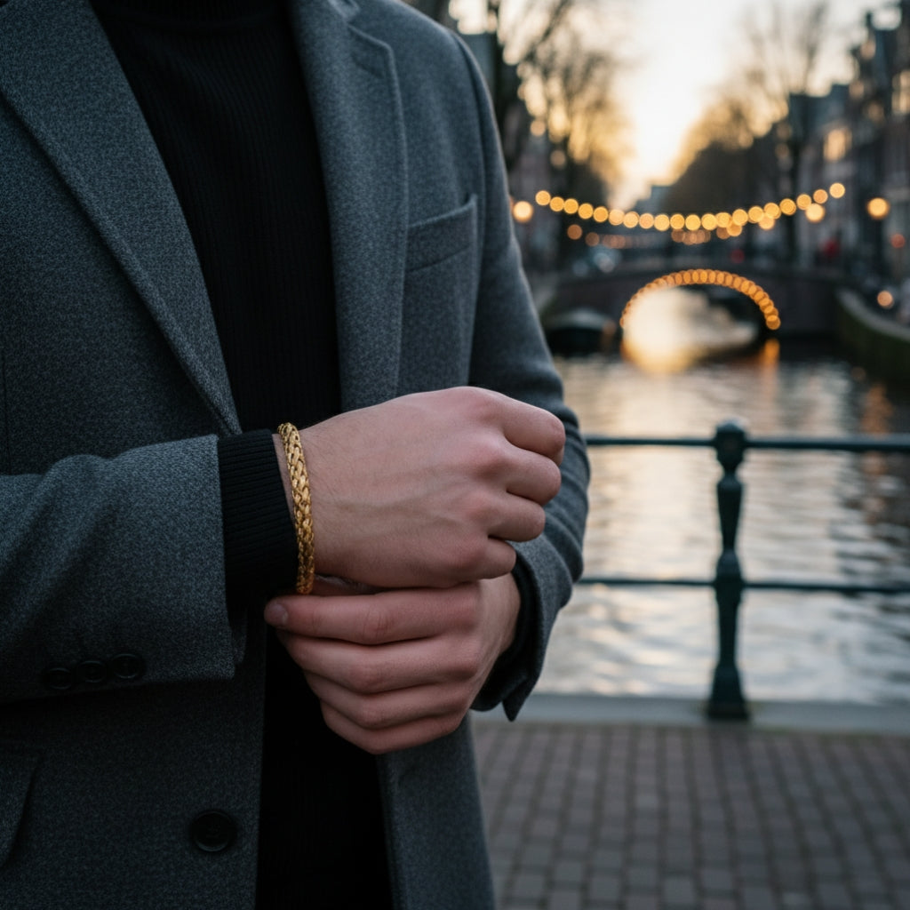 Wire Bracelet (Gold)