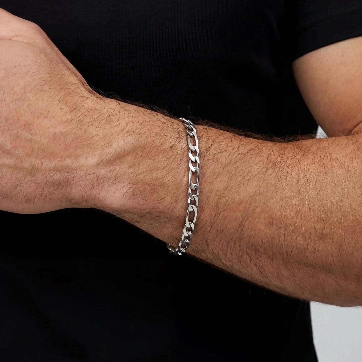 Figaro Bracelet 5MM (silver)
