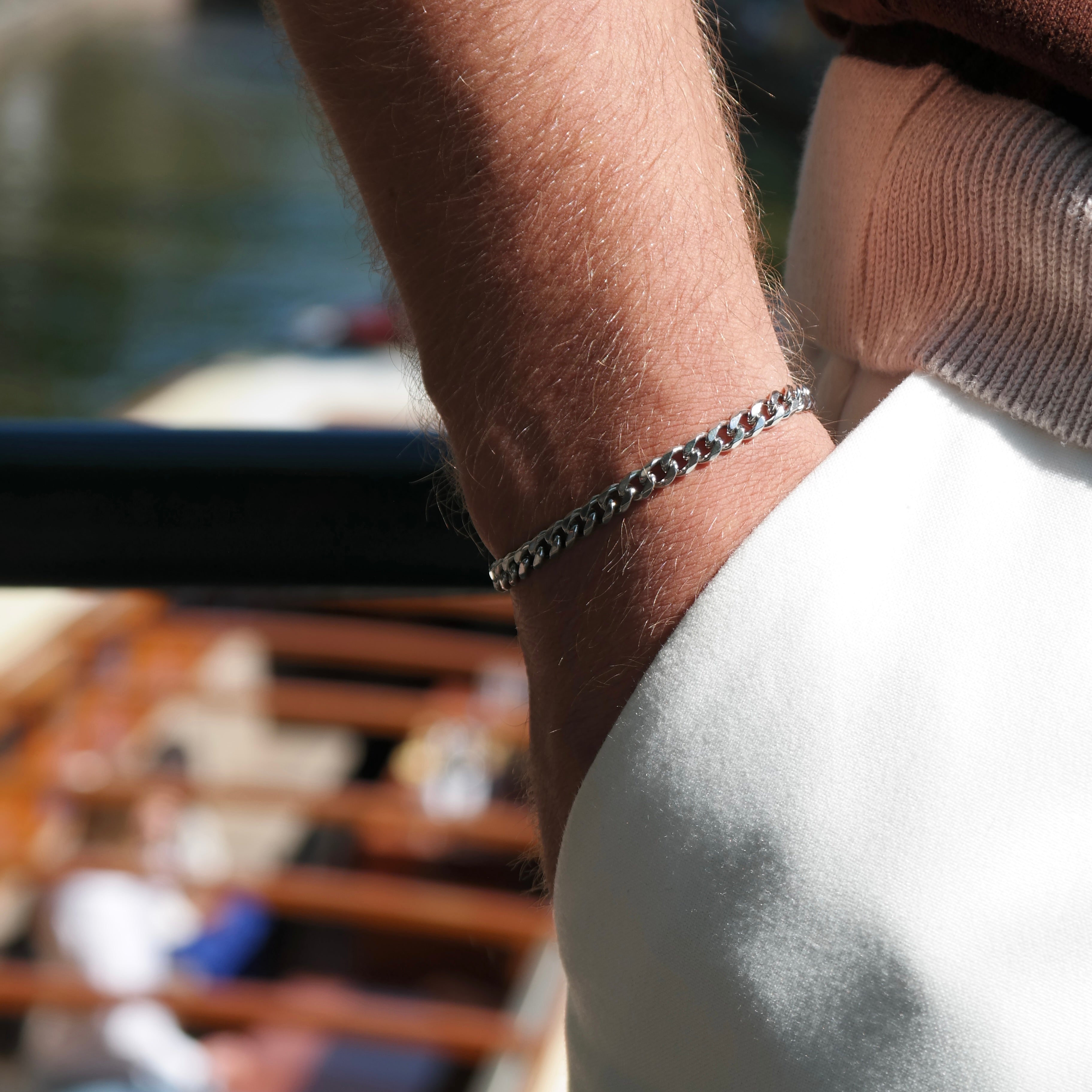 cuban Bracelet 5MM (silver)
