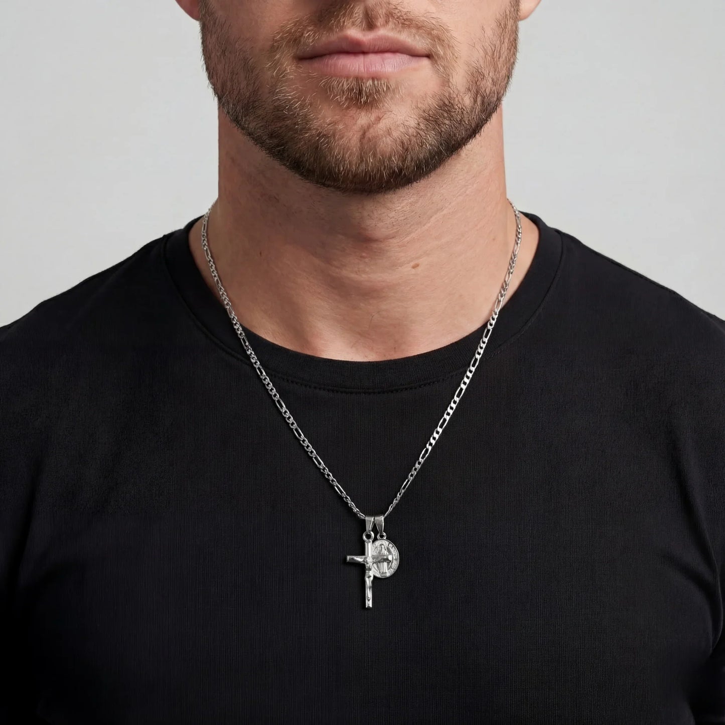 Cross &amp; Mary (silver)