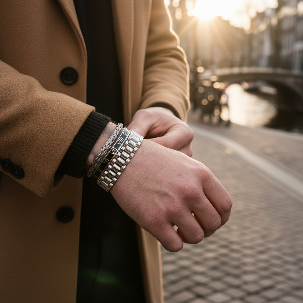 Rolex set black (silver)