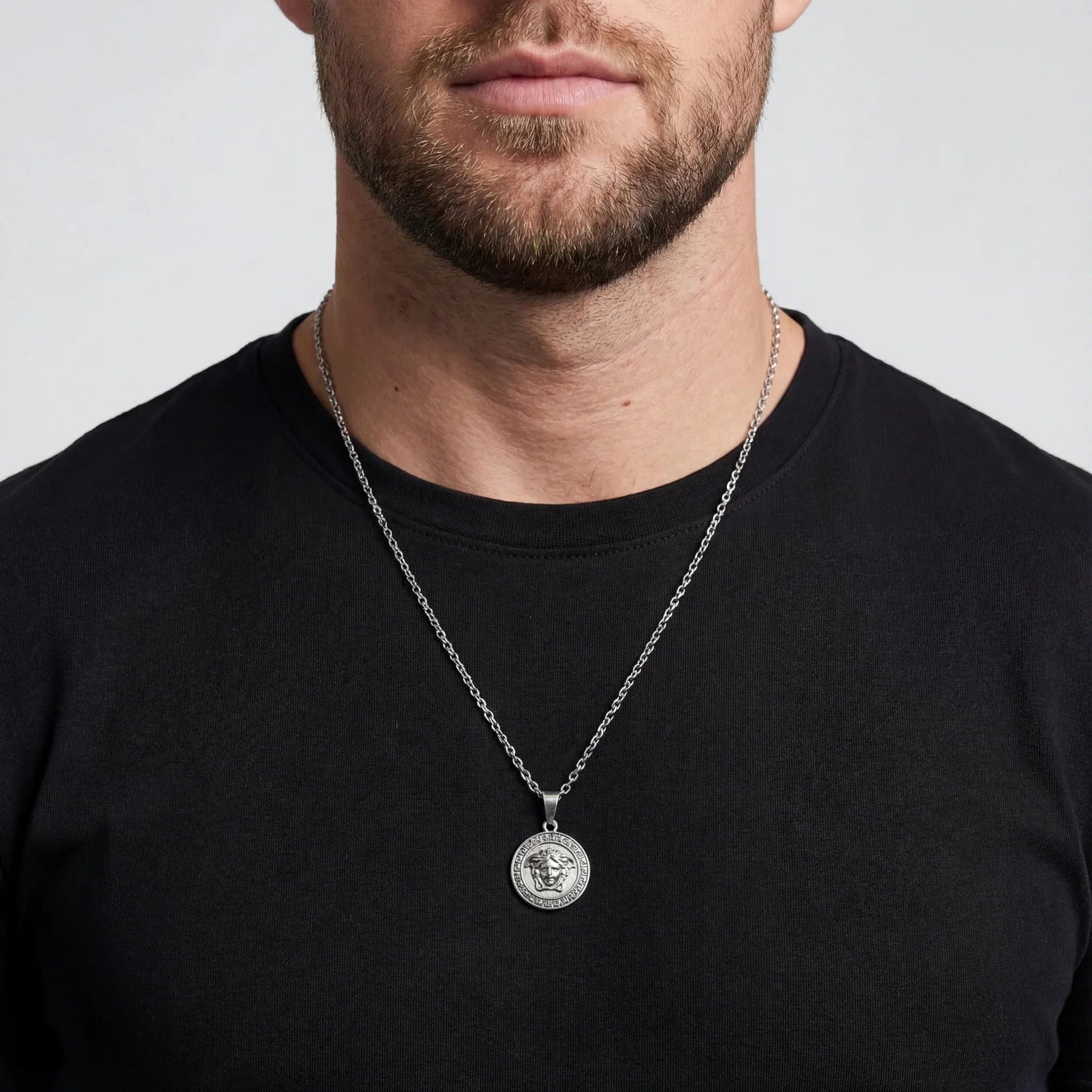 Medusa-Anhänger (Silber)