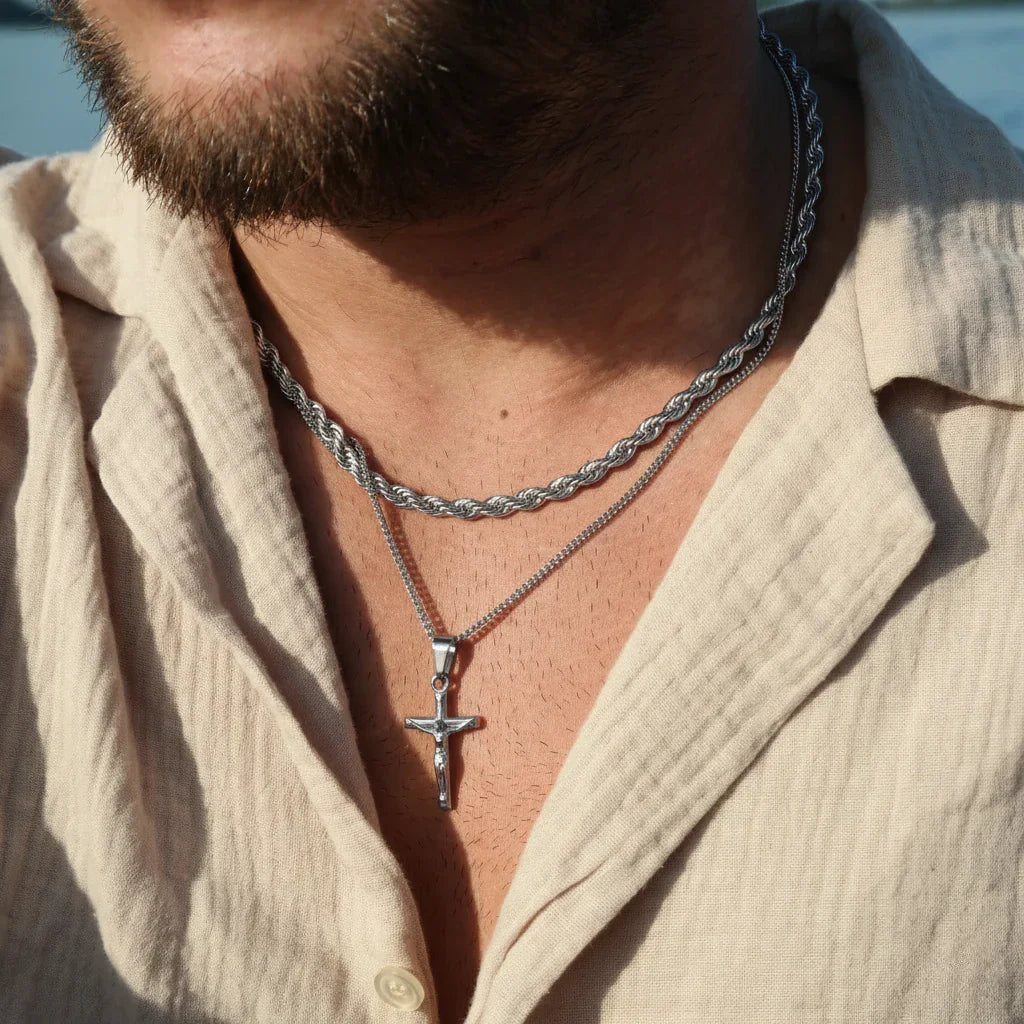 Kleiner Kreuzanhänger (Silber)